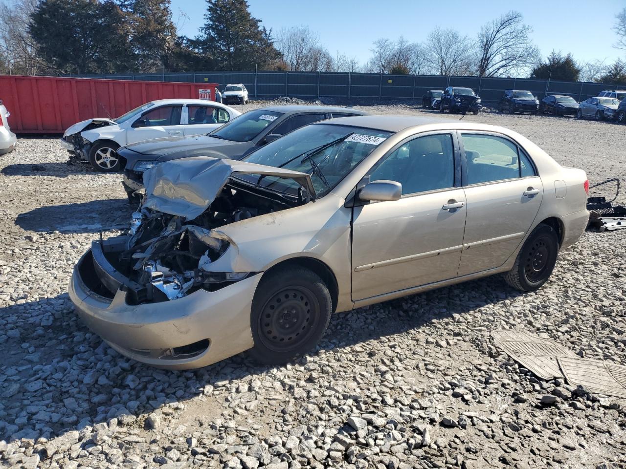 toyota corolla 2006 2t1br32e06c669005