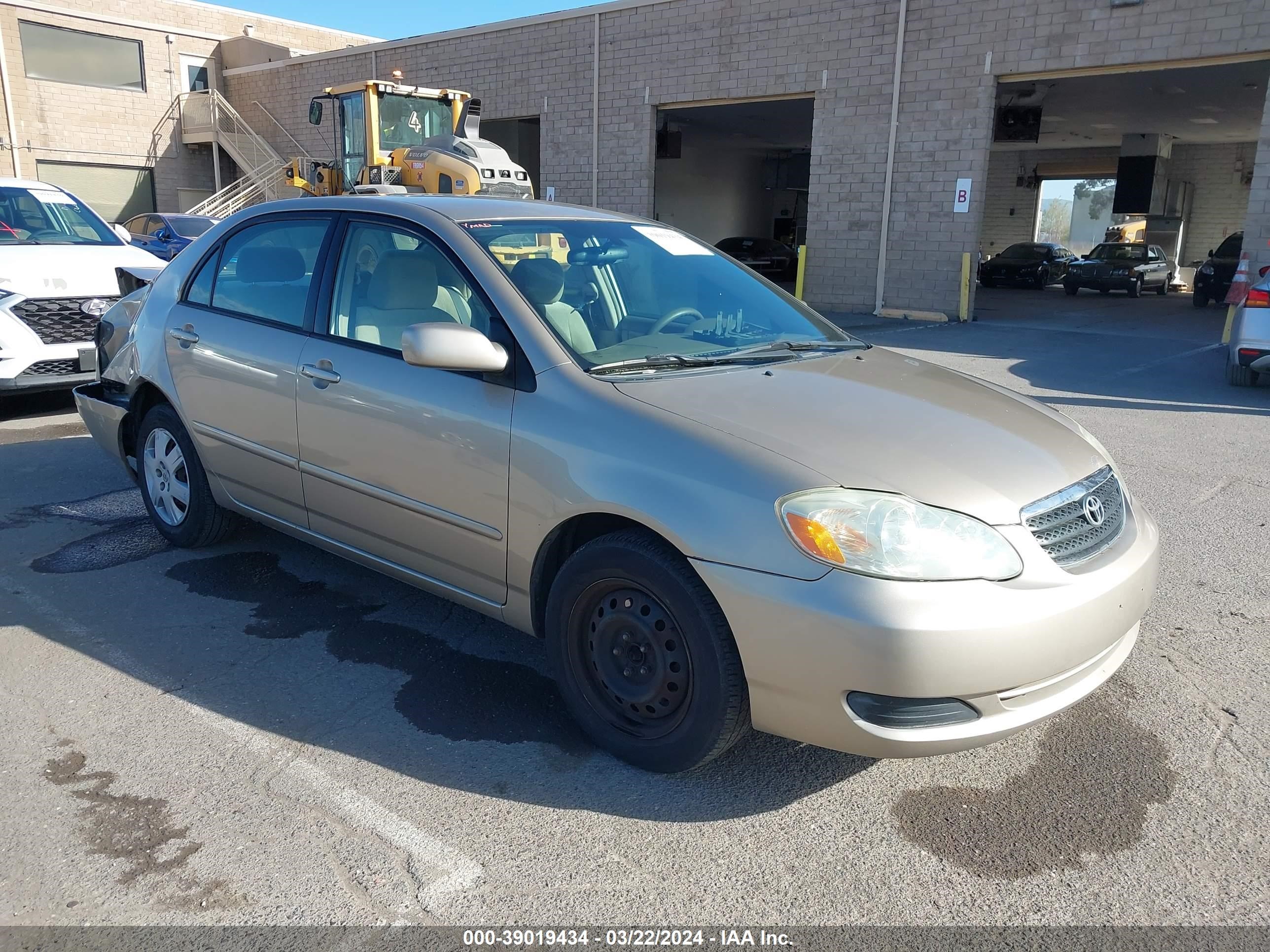 toyota corolla 2006 2t1br32e06c672051