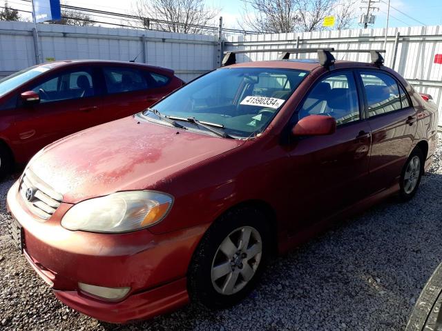 toyota corolla 2003 2t1br32e13c157376