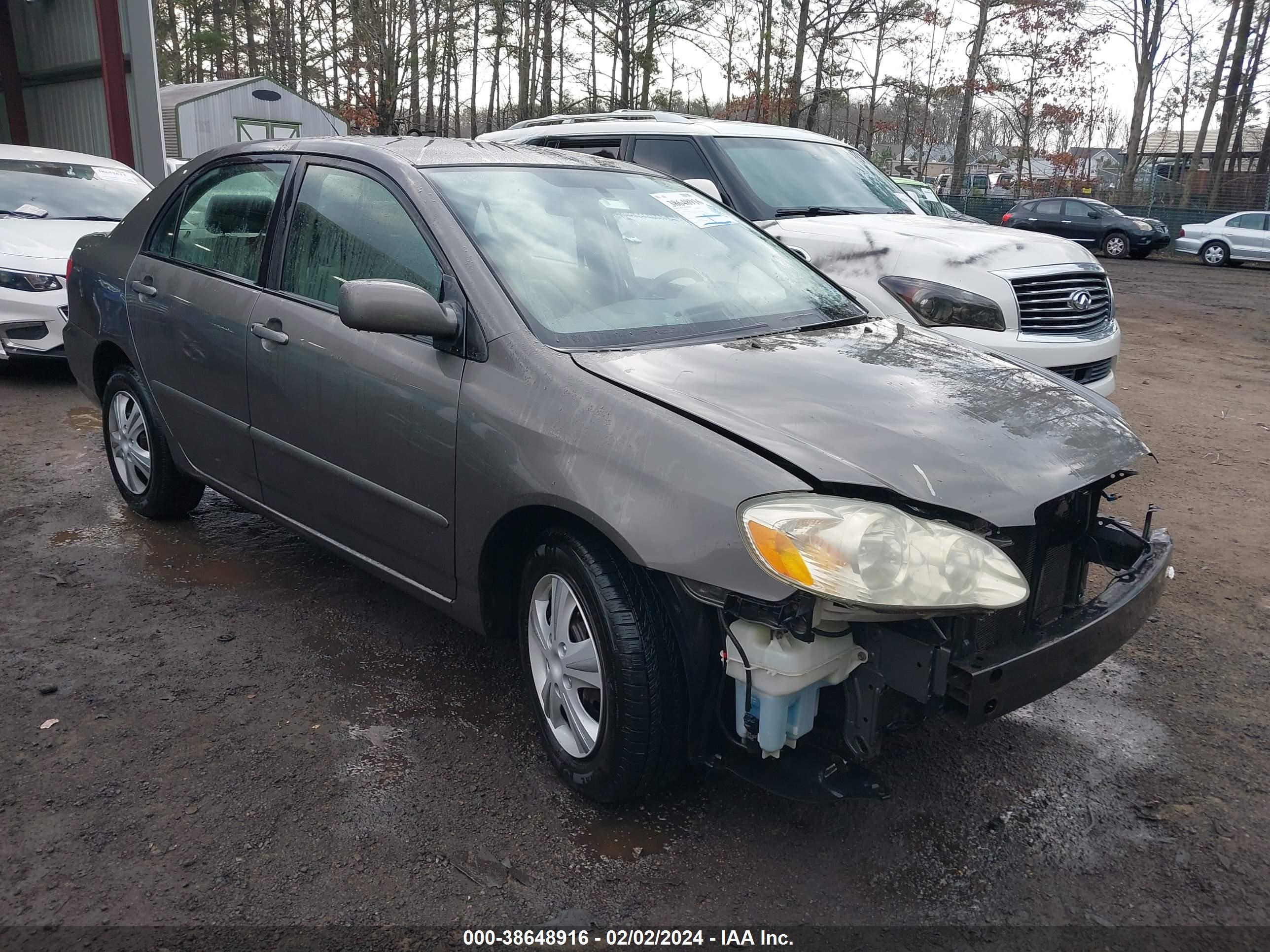 toyota corolla 2005 2t1br32e15c399605