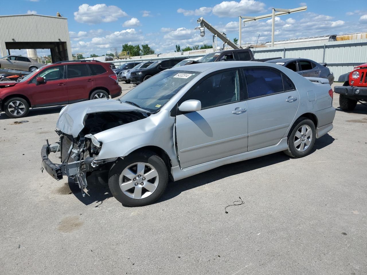 toyota corolla 2006 2t1br32e16c637292