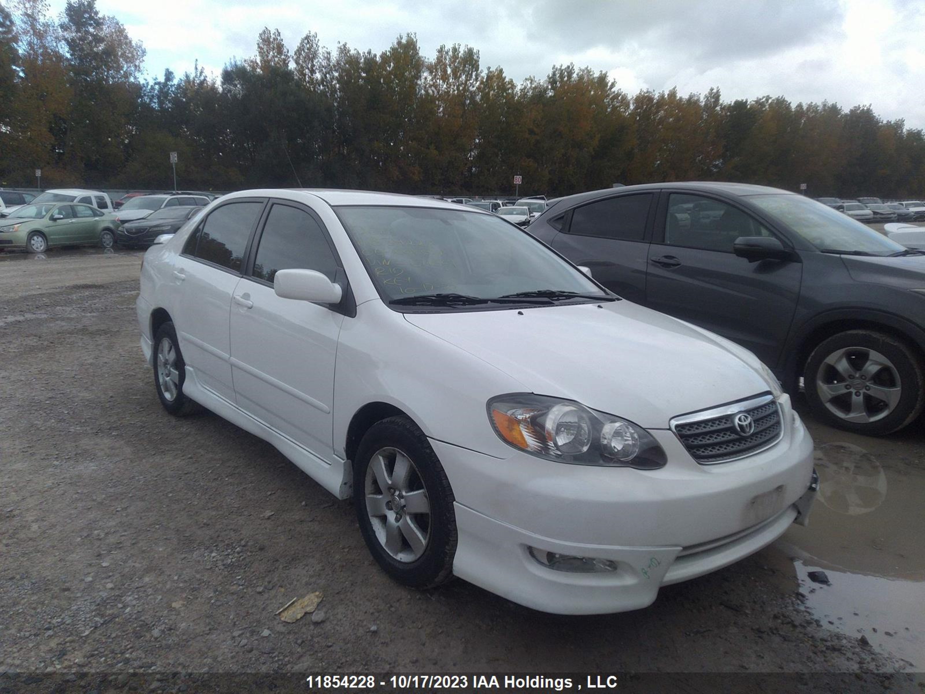 toyota corolla 2006 2t1br32e16c671569