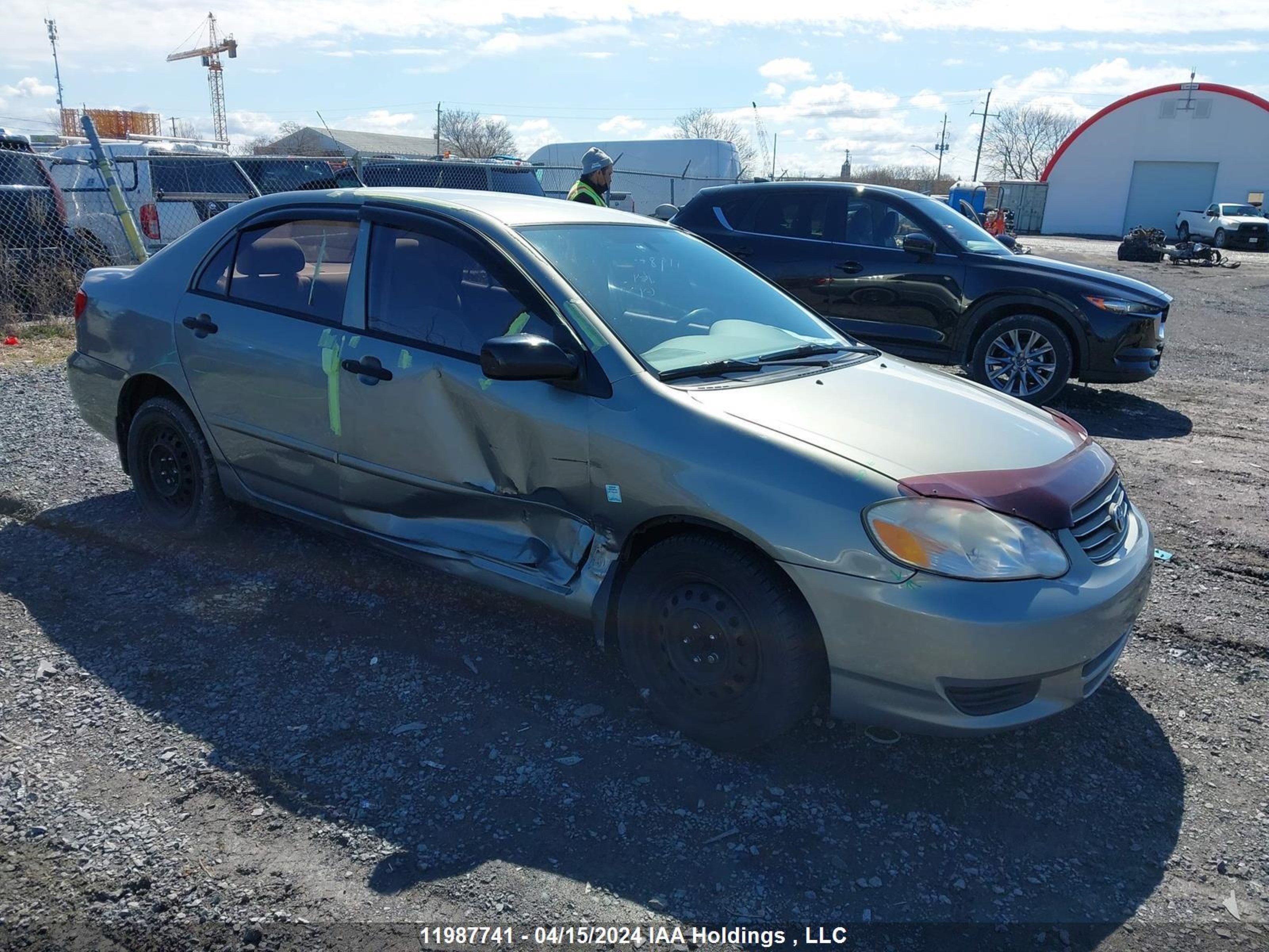 toyota corolla 2004 2t1br32e24c810881