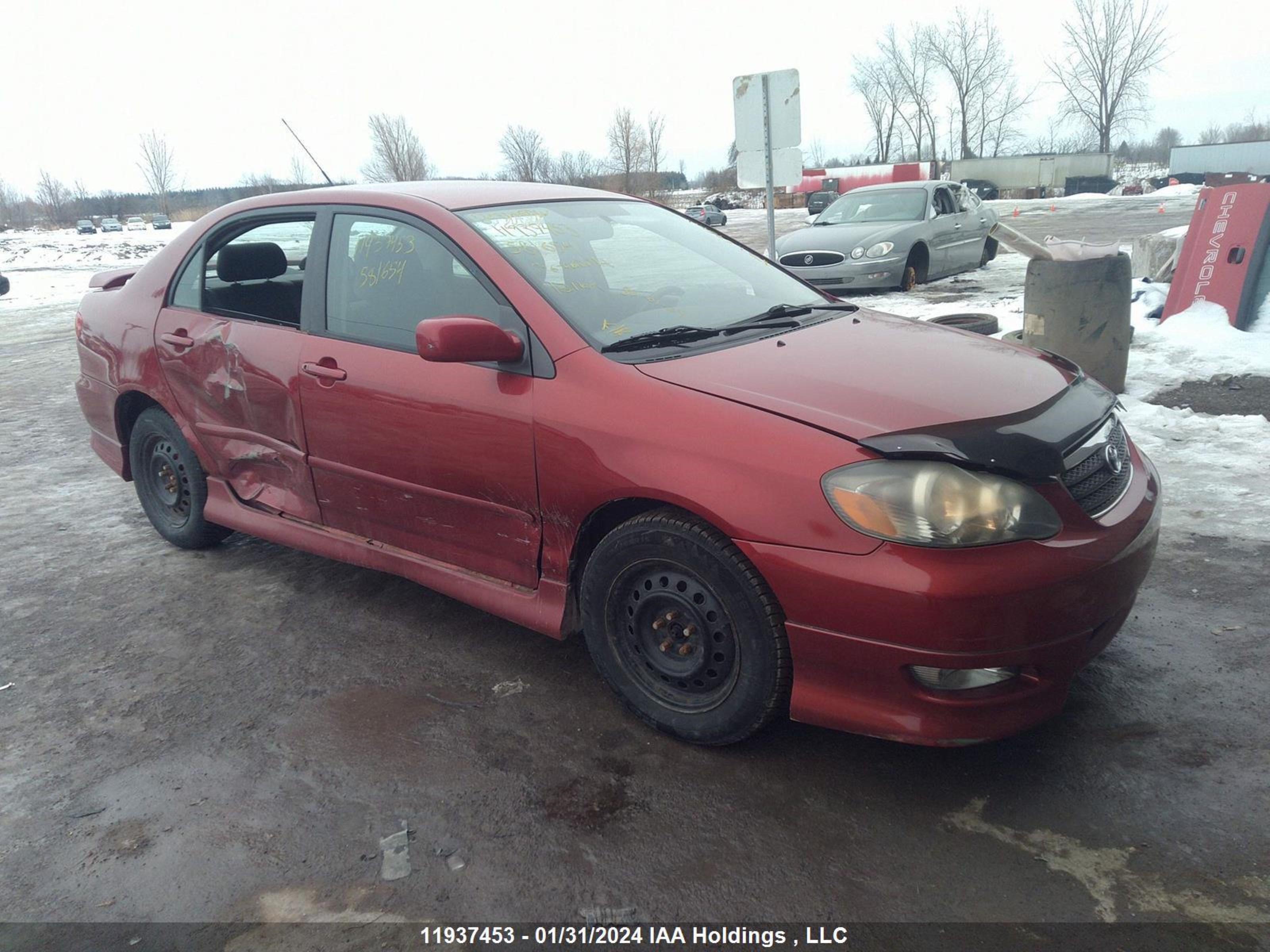 toyota corolla 2006 2t1br32e26c581654