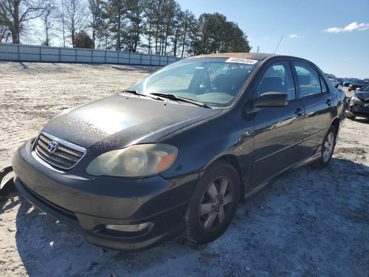 toyota corolla 2006 2t1br32e26c602650