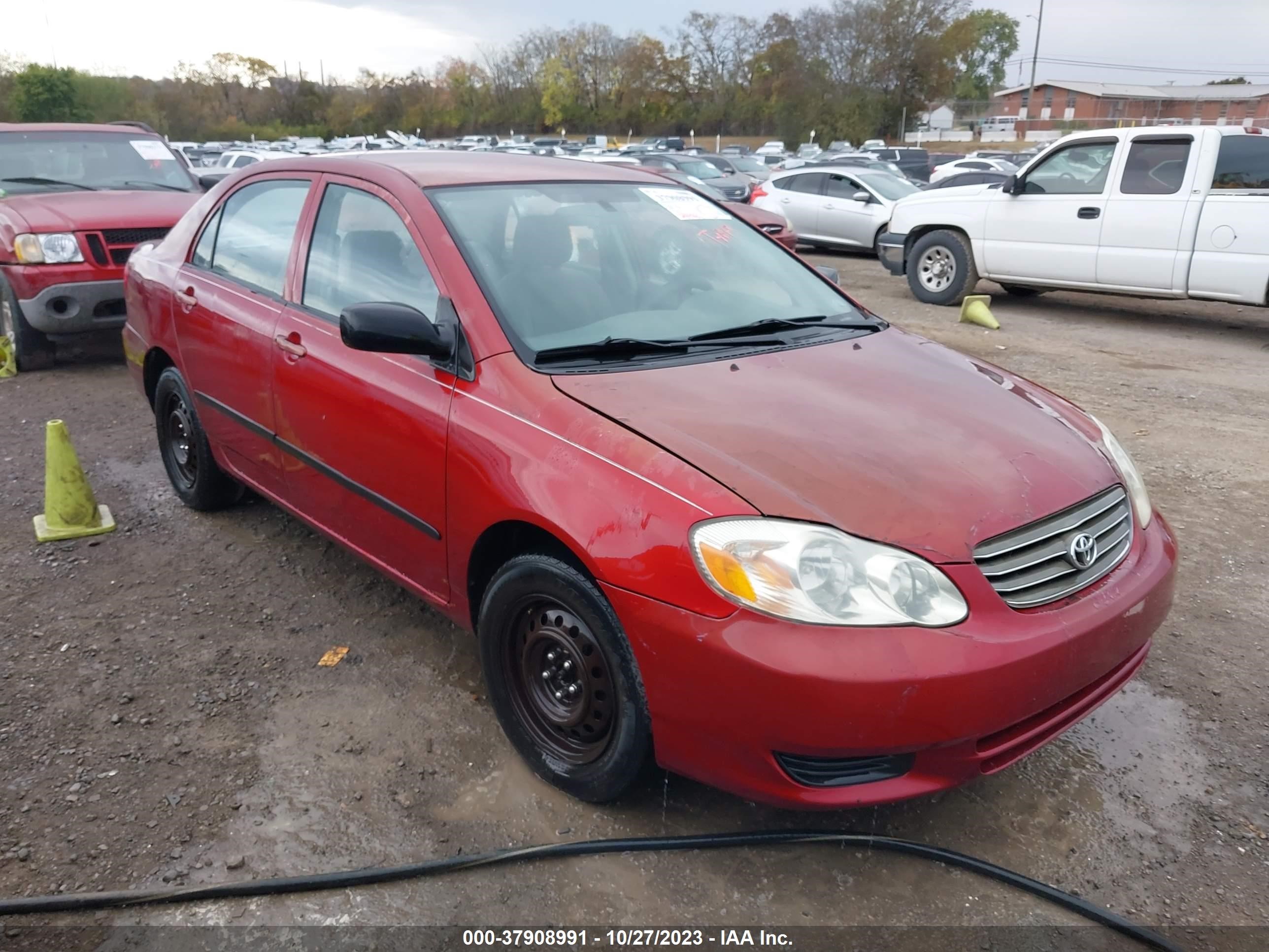 toyota corolla 2003 2t1br32e33c037918