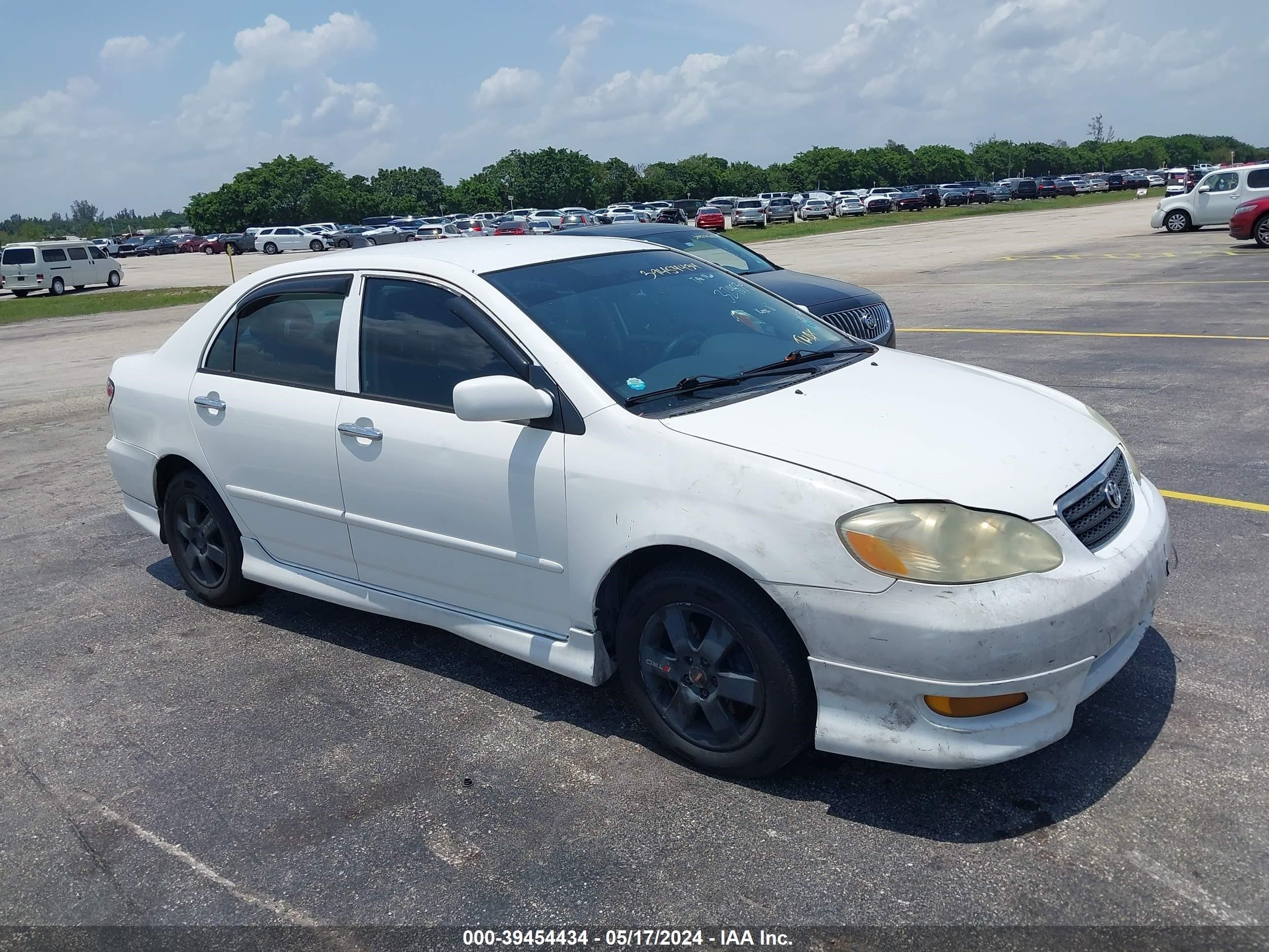 toyota corolla 2005 2t1br32e35c324839