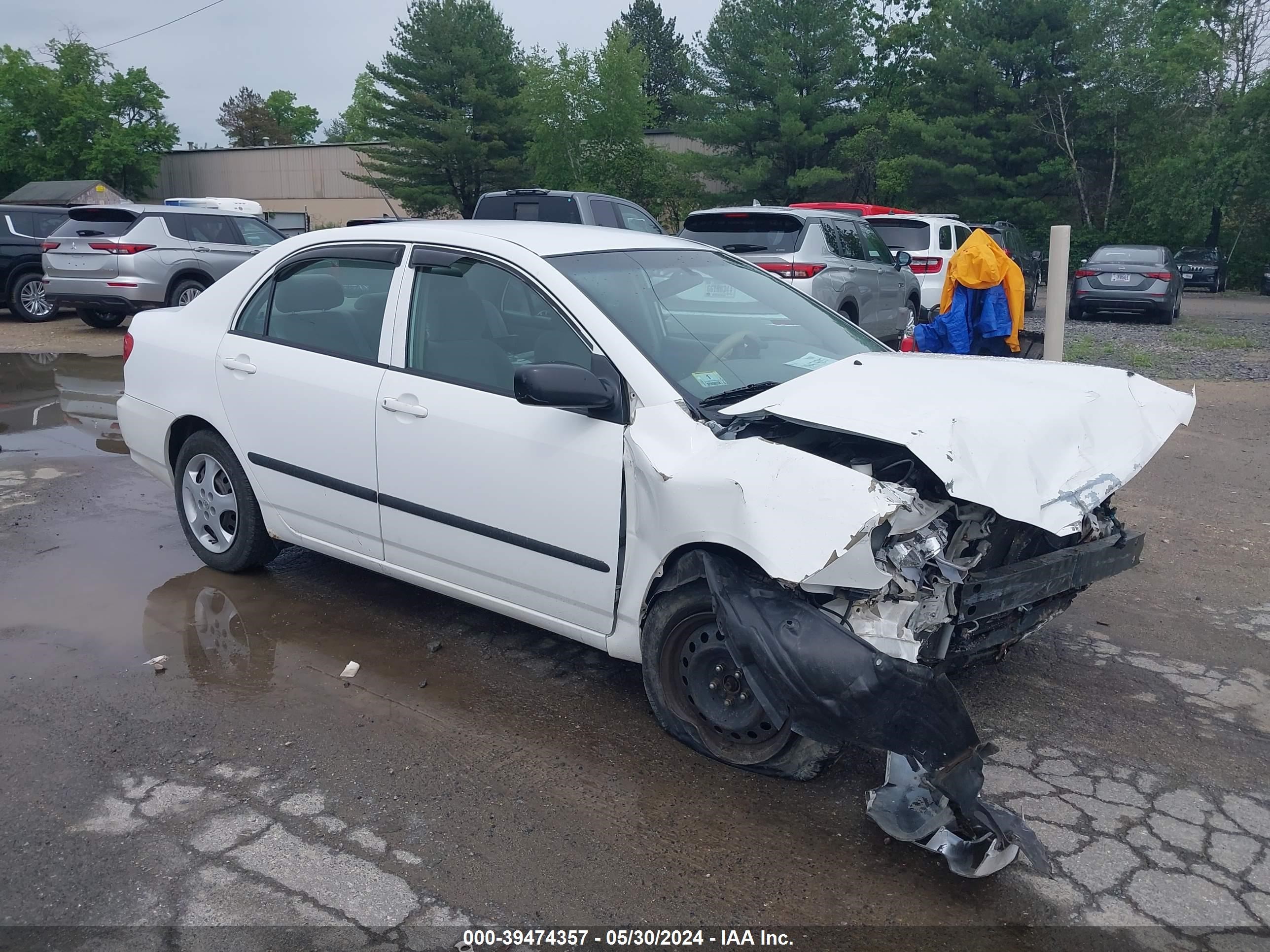 toyota corolla 2005 2t1br32e35c432085