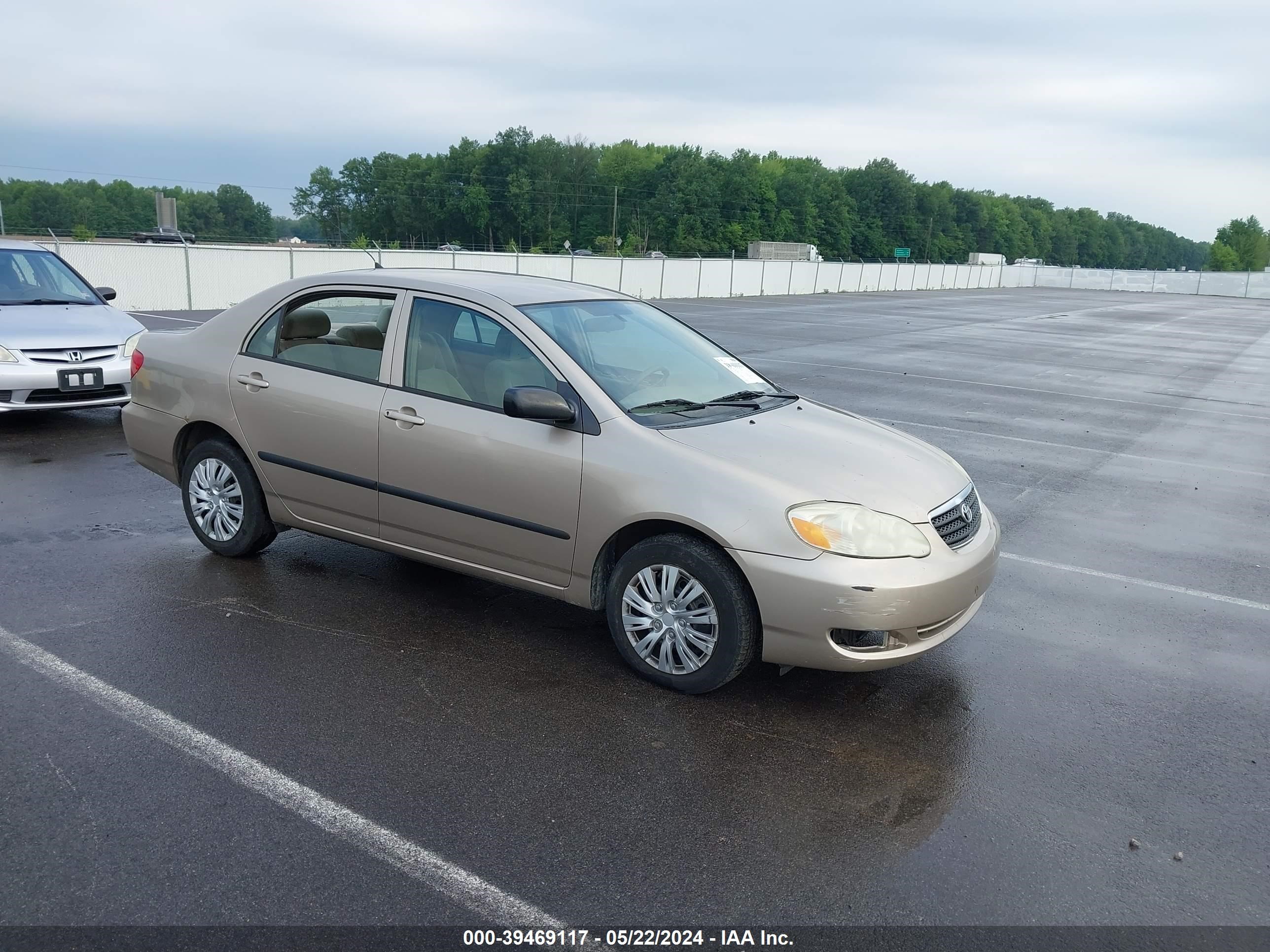 toyota corolla 2005 2t1br32e35c481545