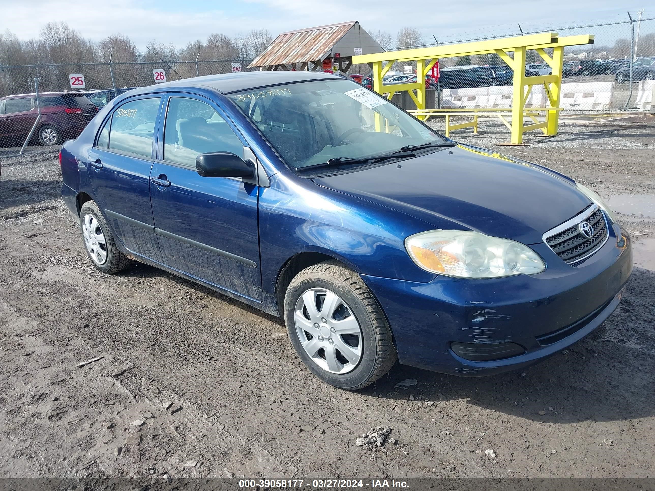 toyota corolla 2005 2t1br32e35c484302