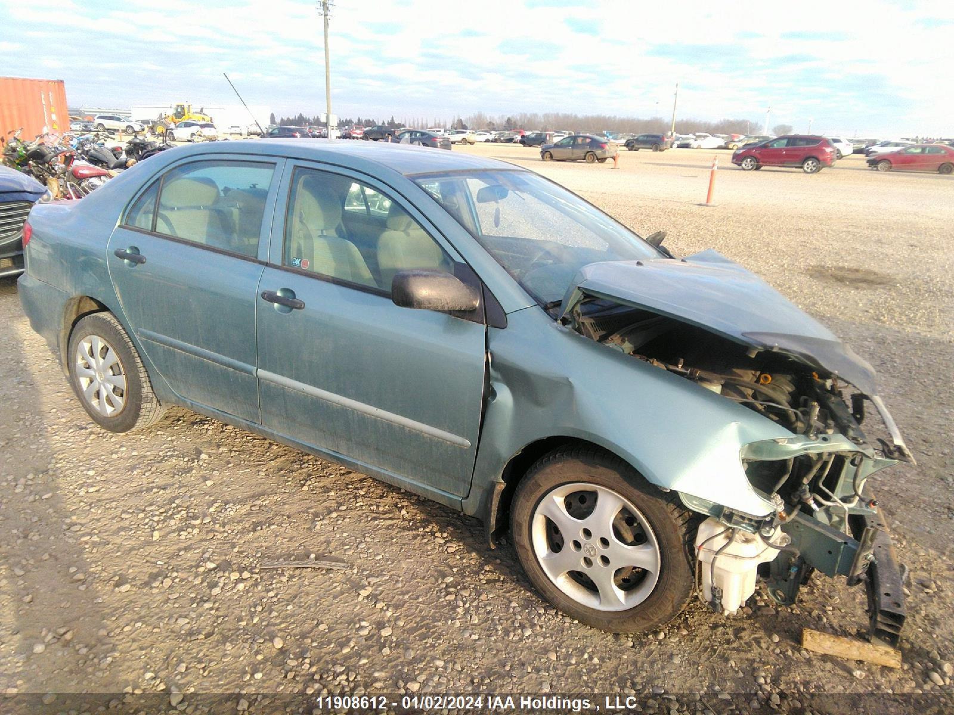 toyota corolla 2005 2t1br32e35c903832