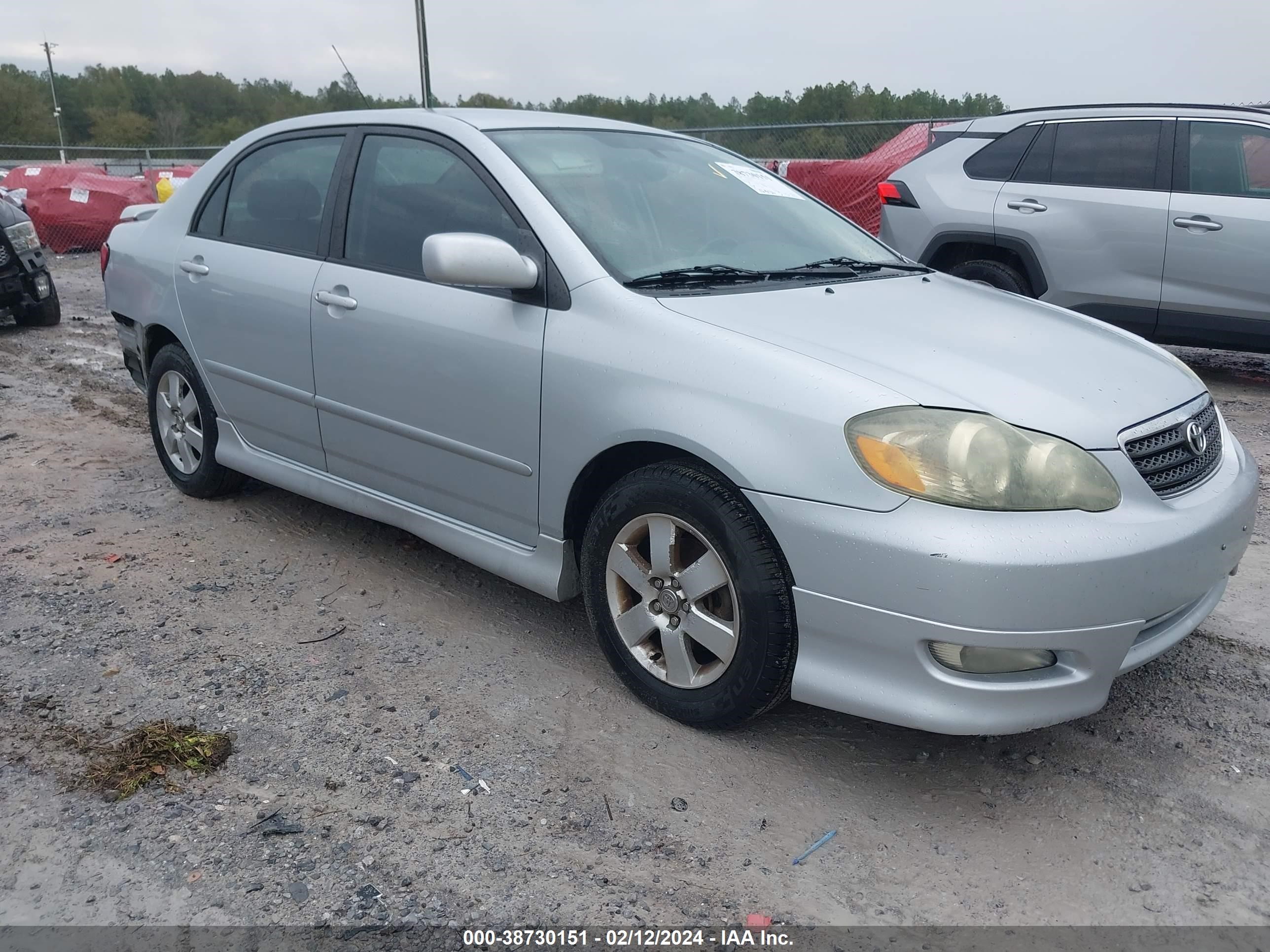 toyota corolla 2006 2t1br32e36c705642