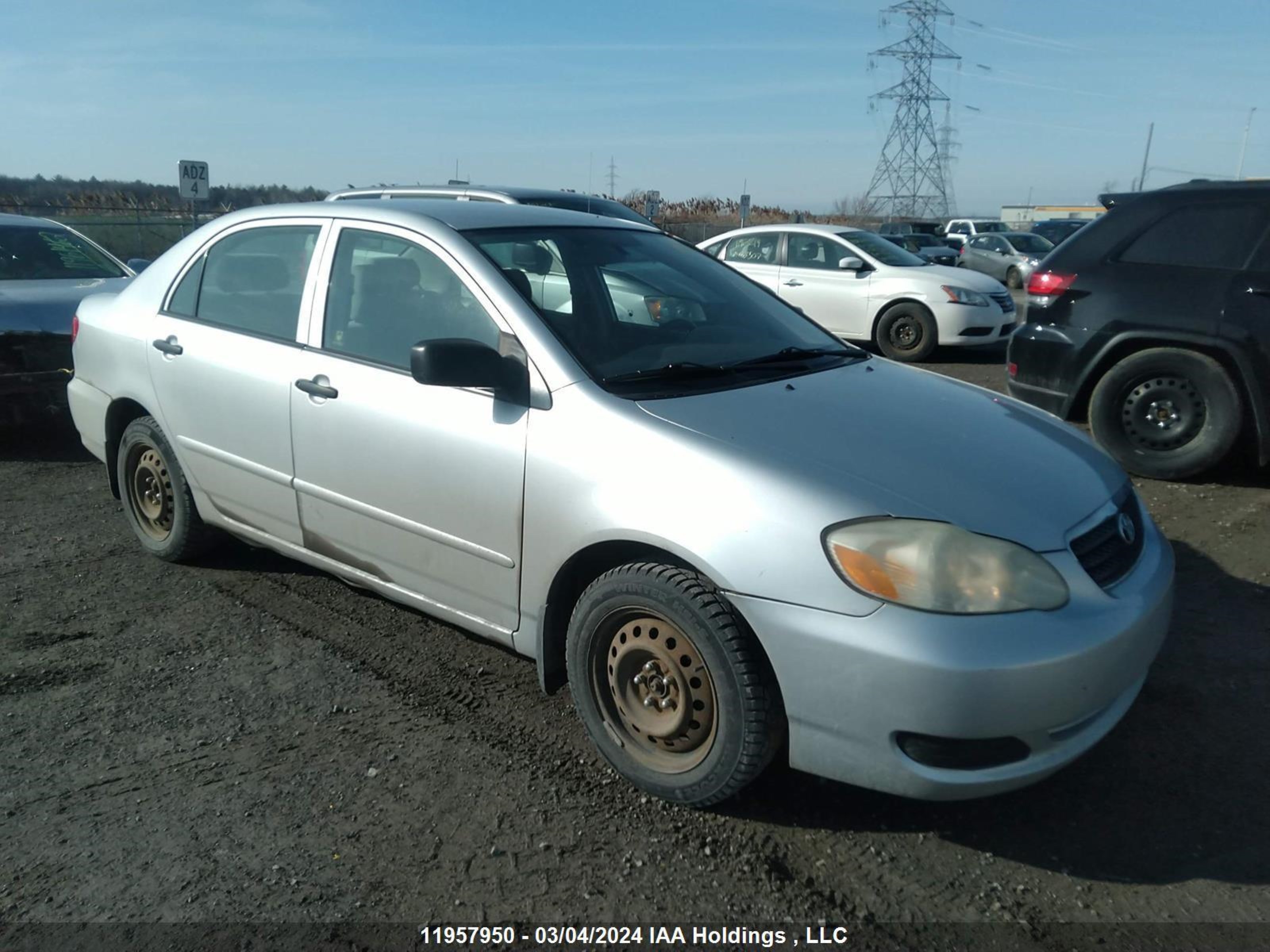 toyota corolla 2005 2t1br32e45c892369