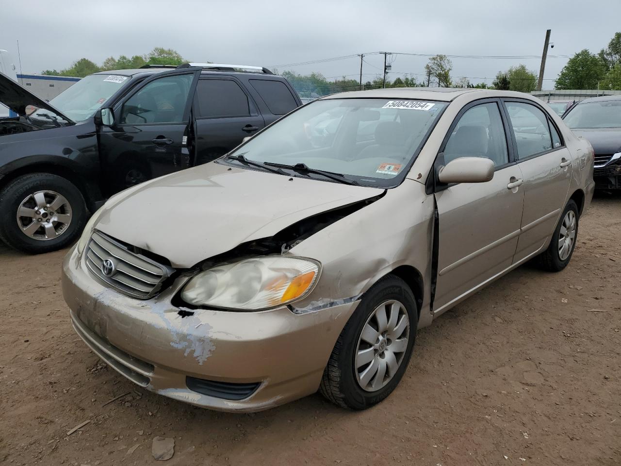 toyota corolla 2004 2t1br32e54c248569