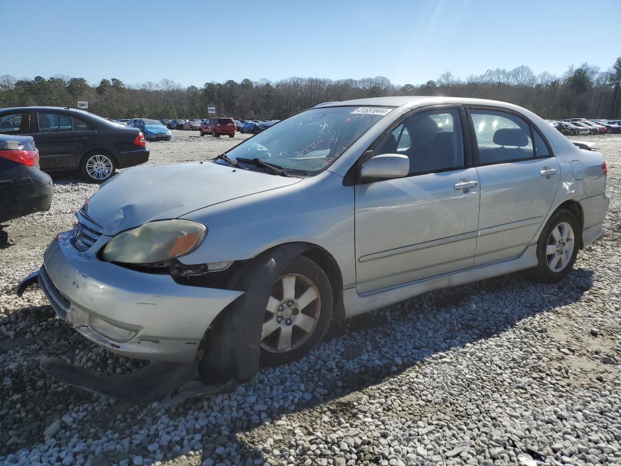 toyota corolla 2004 2t1br32e54c317776