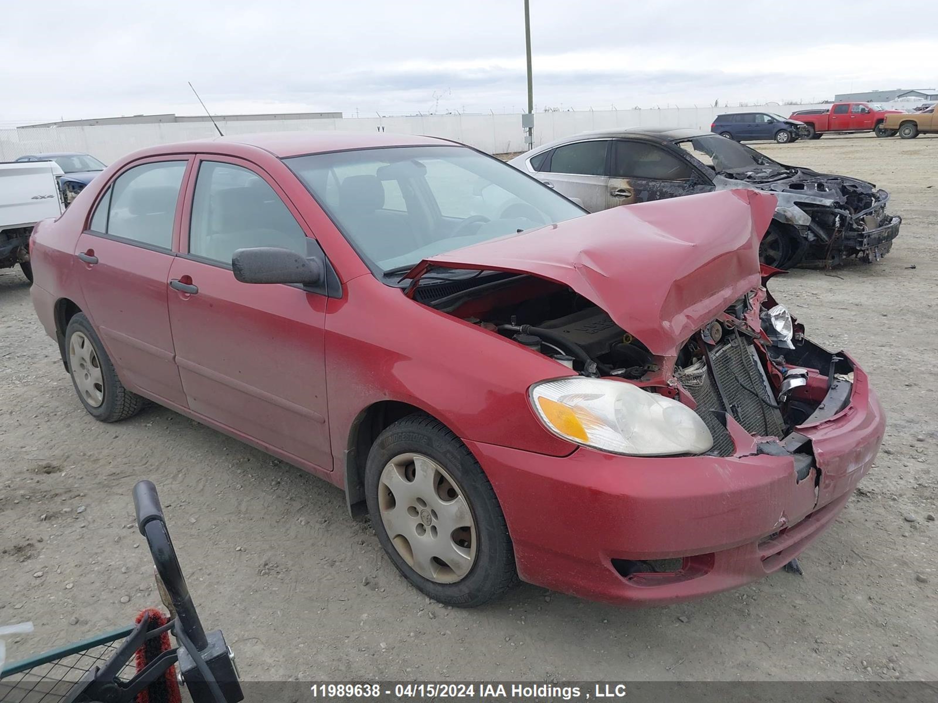 toyota corolla 2004 2t1br32e54c809210