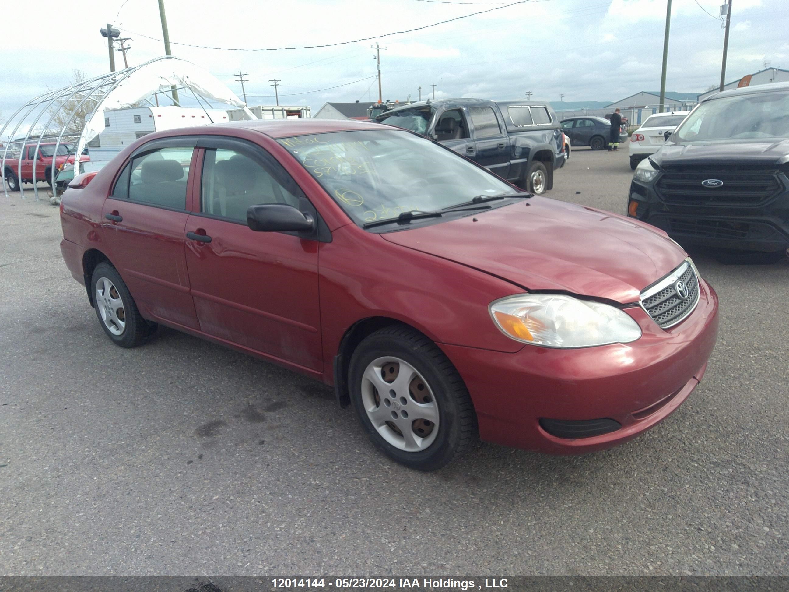 toyota corolla 2006 2t1br32e56c574035