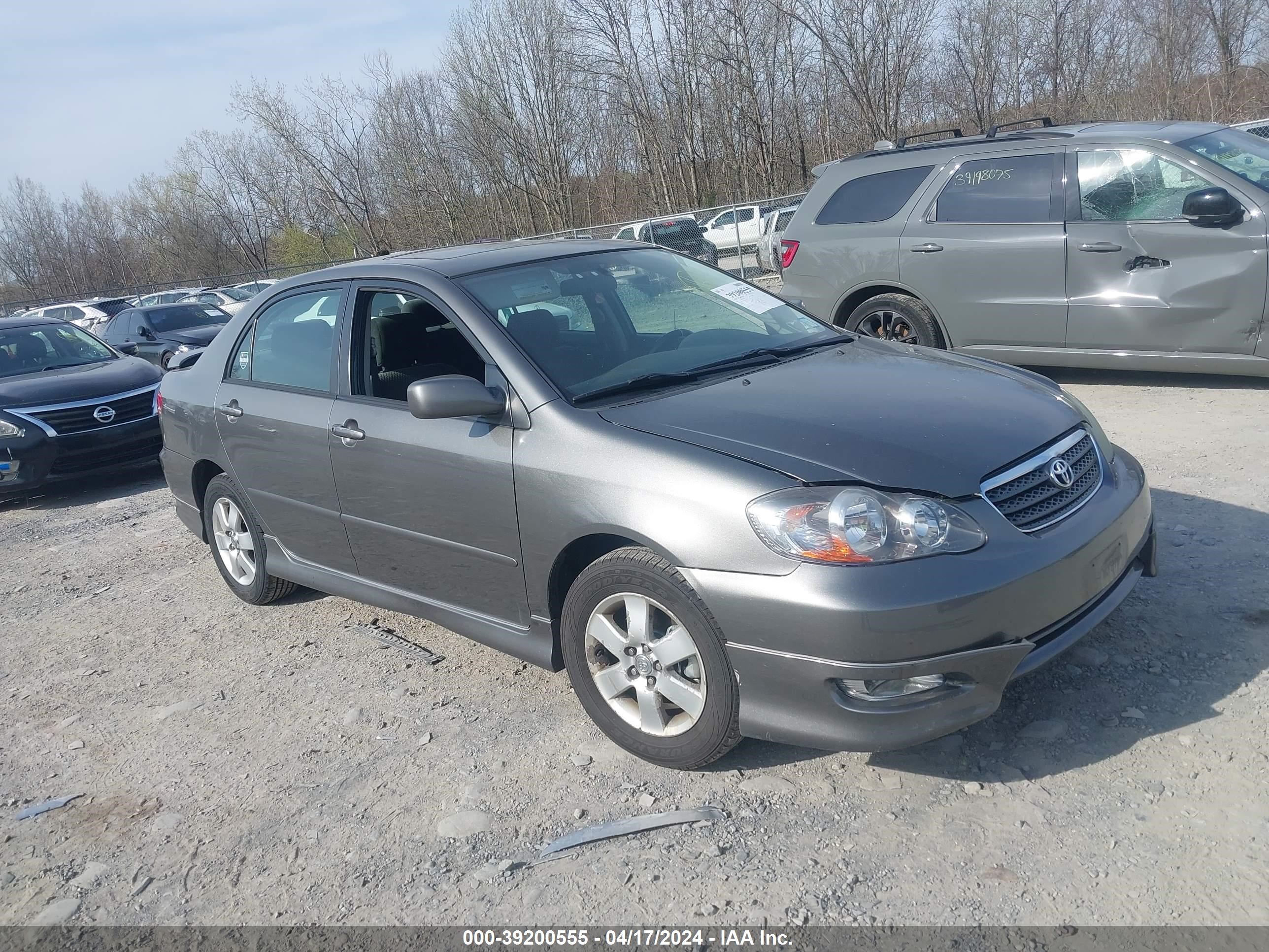 toyota corolla 2007 2t1br32e57c797659