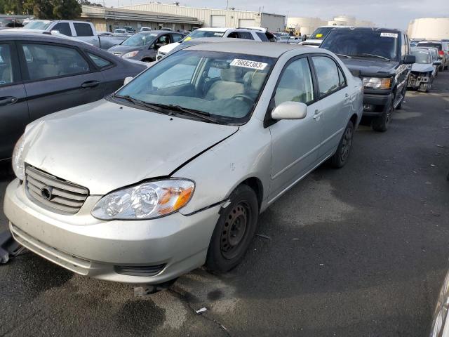 toyota corolla 2003 2t1br32e63c150424