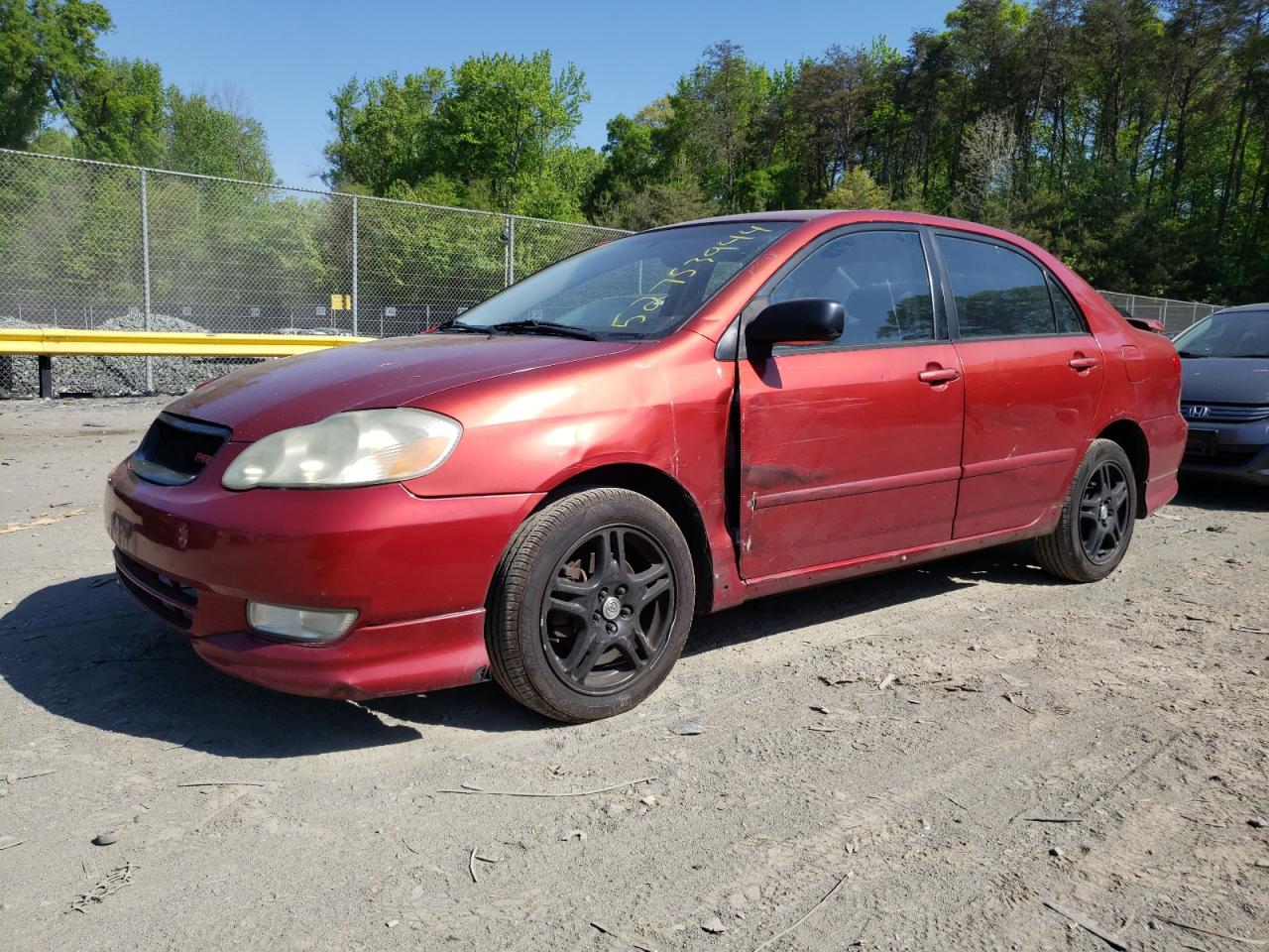 toyota corolla 2004 2t1br32e64c284433