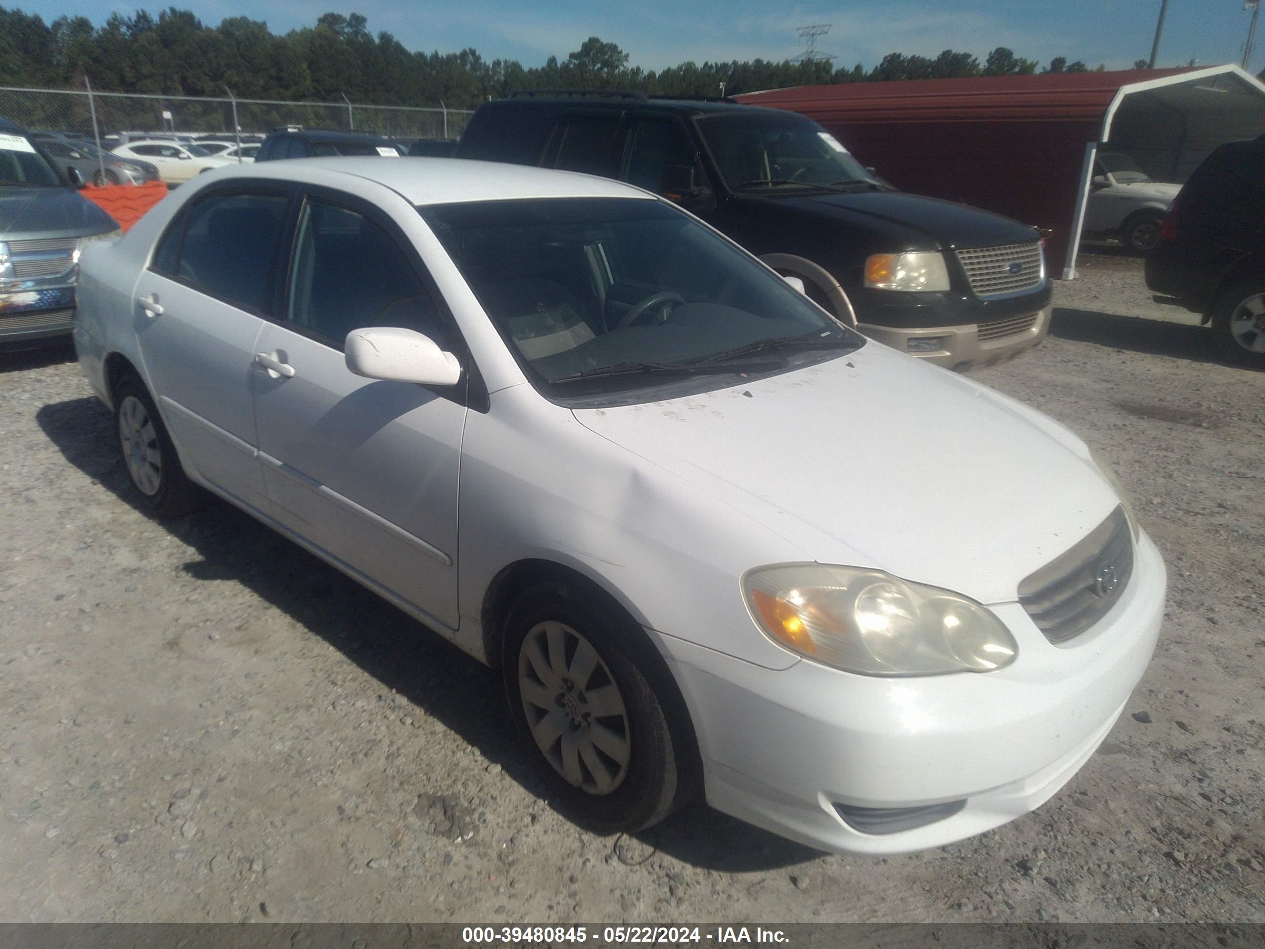 toyota corolla 2004 2t1br32e64c289700