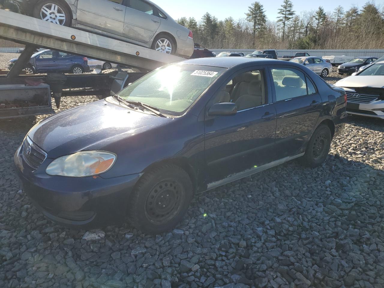 toyota corolla 2005 2t1br32e65c337858