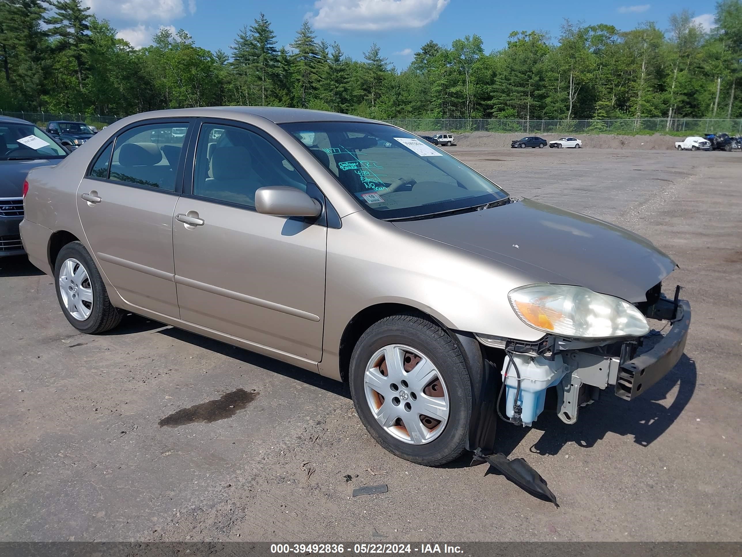 toyota corolla 2006 2t1br32e66c580328