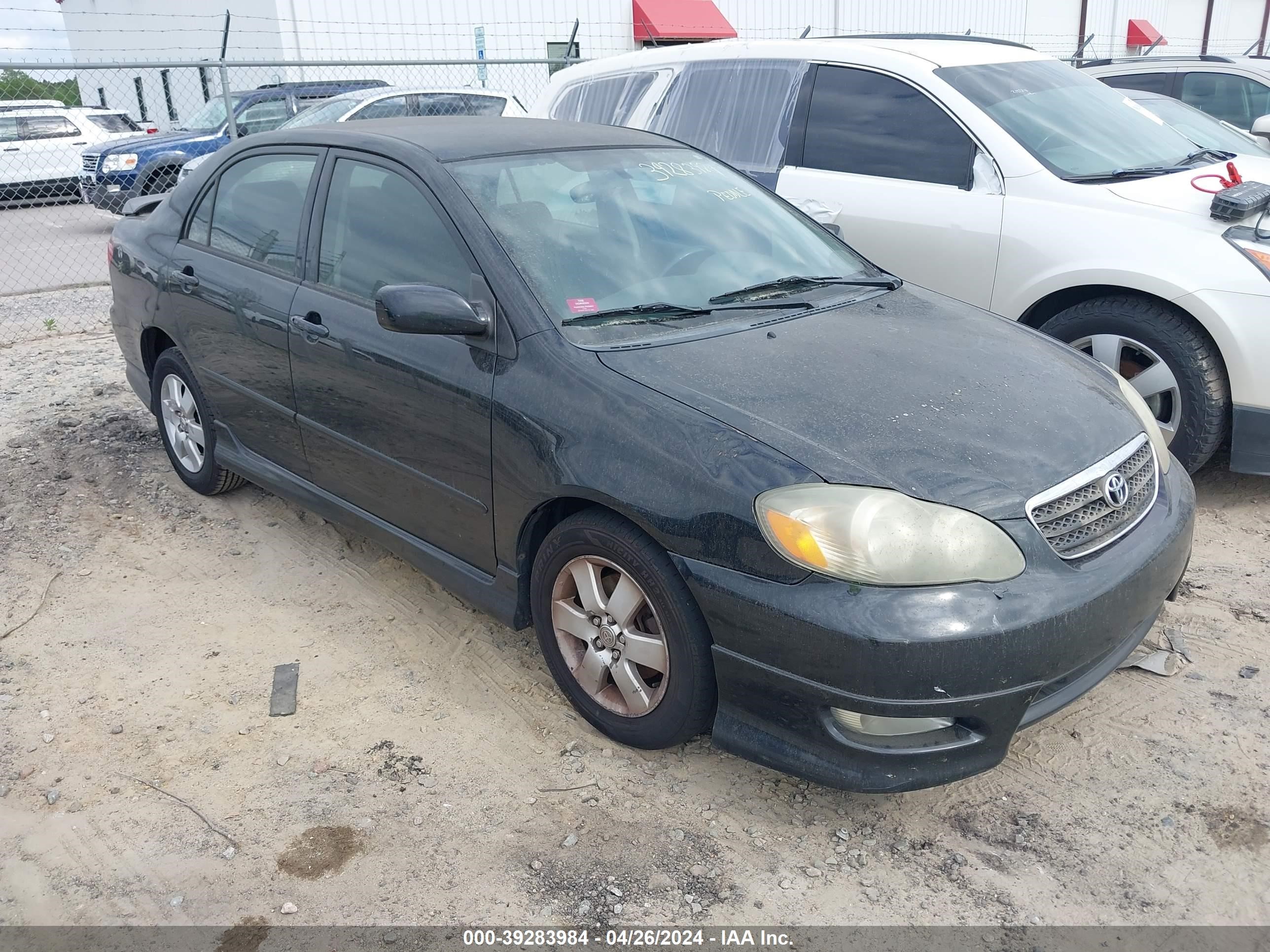 toyota corolla 2006 2t1br32e66c635845