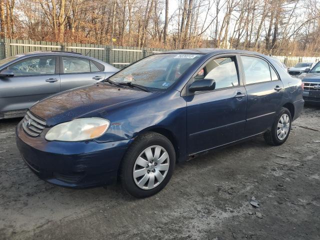 toyota corolla 2003 2t1br32e73c026601