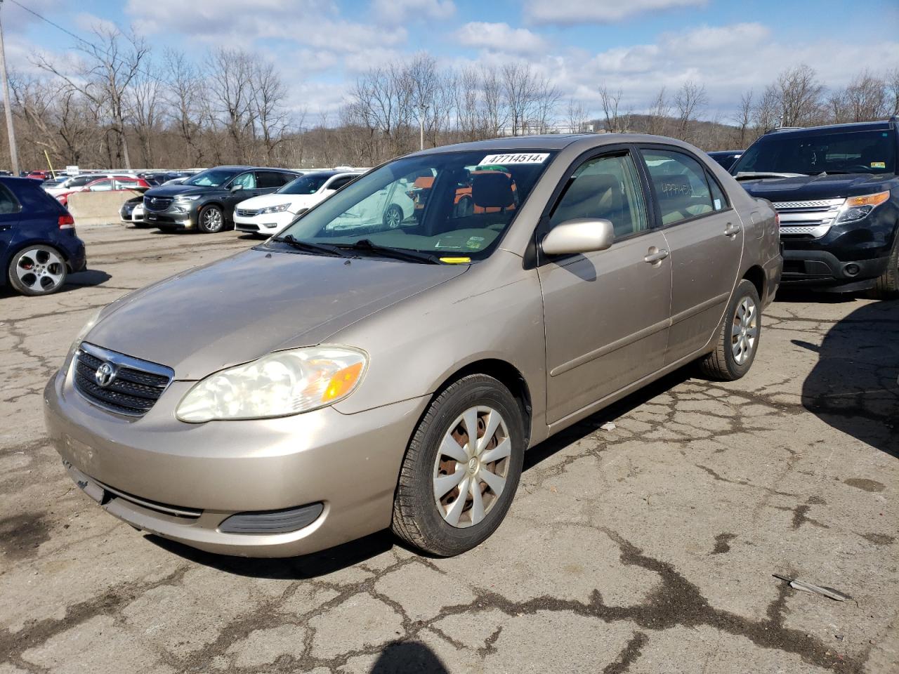 toyota corolla 2005 2t1br32e75c453019