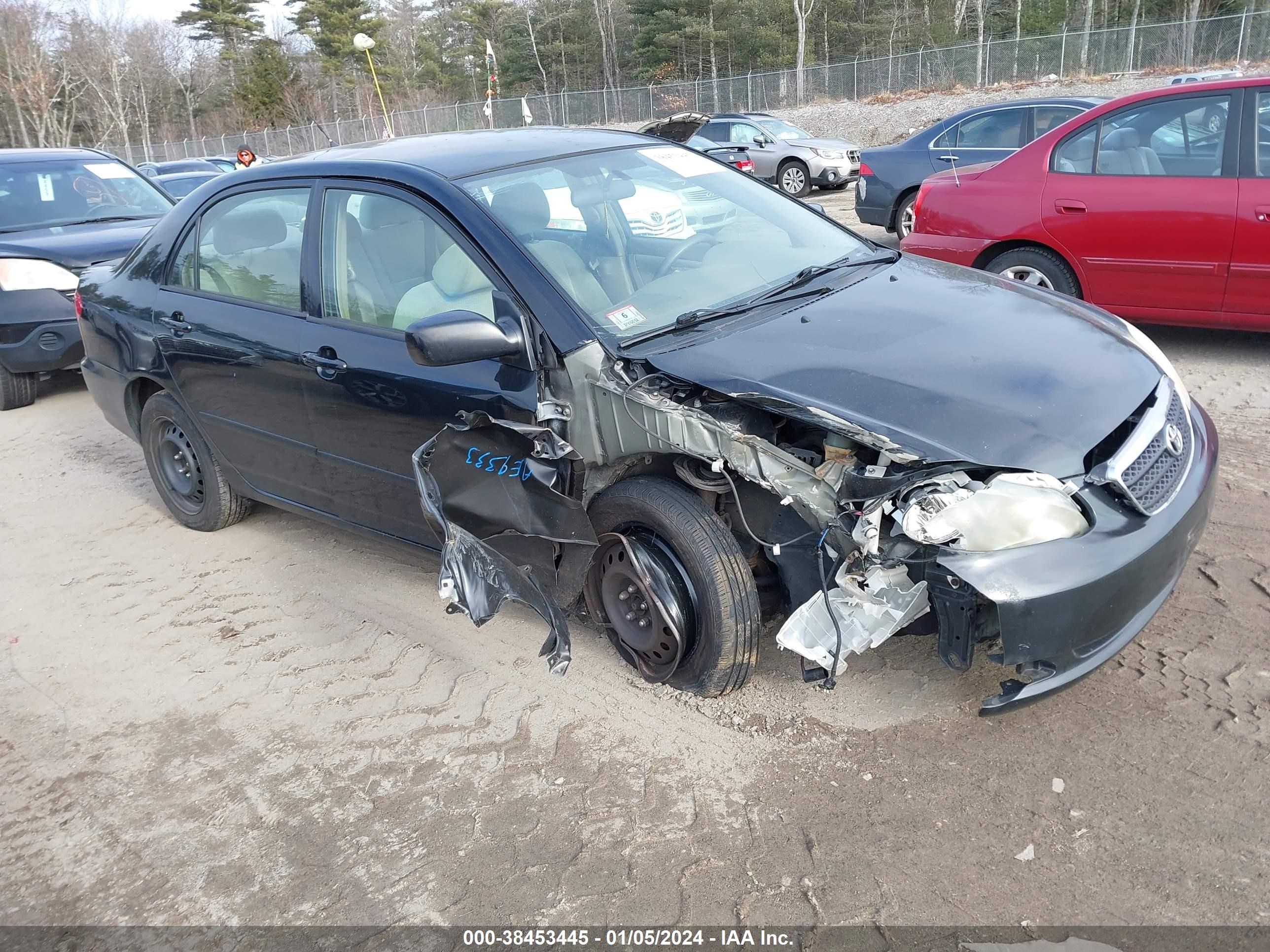 toyota corolla 2006 2t1br32e76c617337