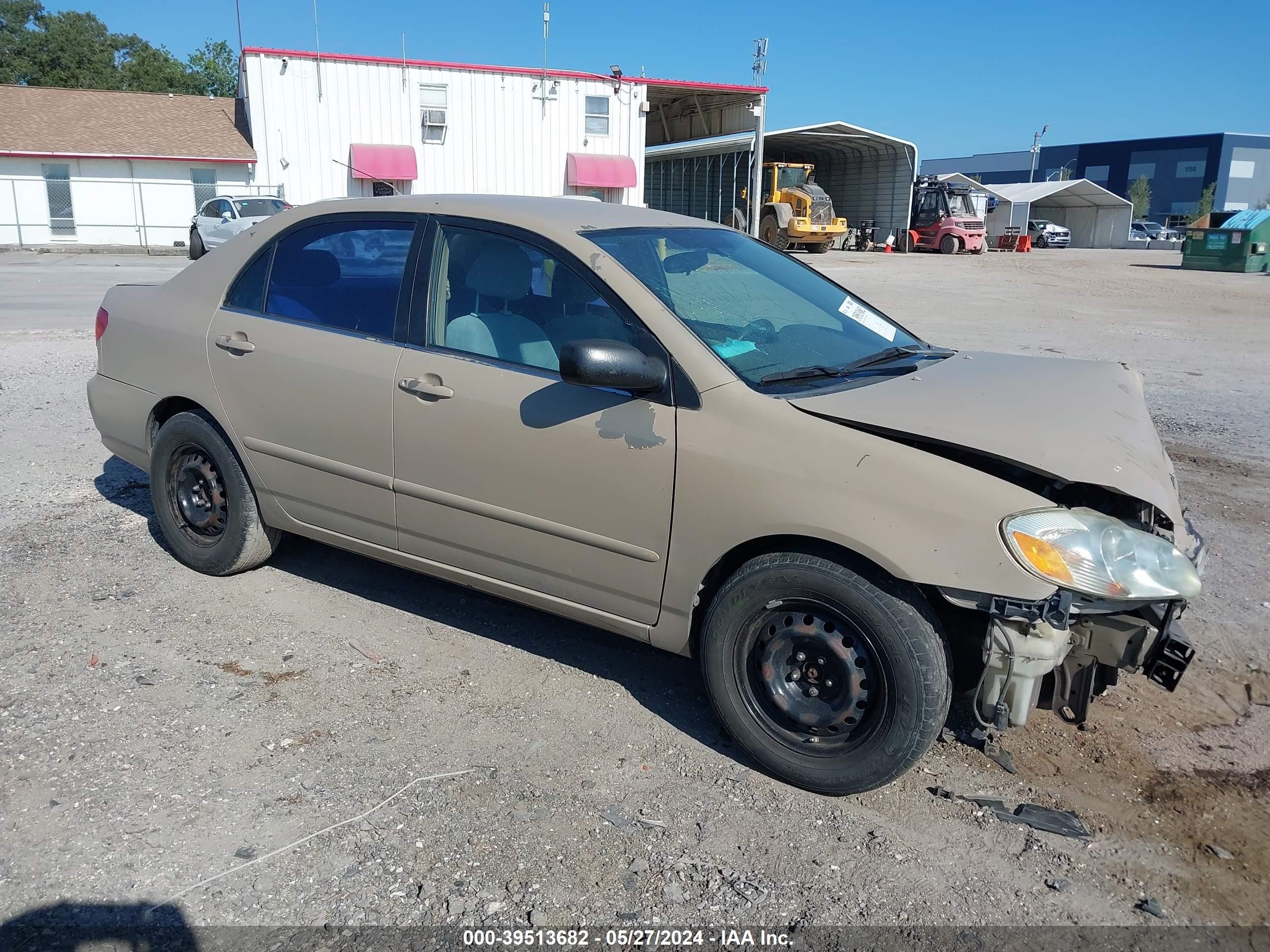 toyota corolla 2004 2t1br32e84c314502