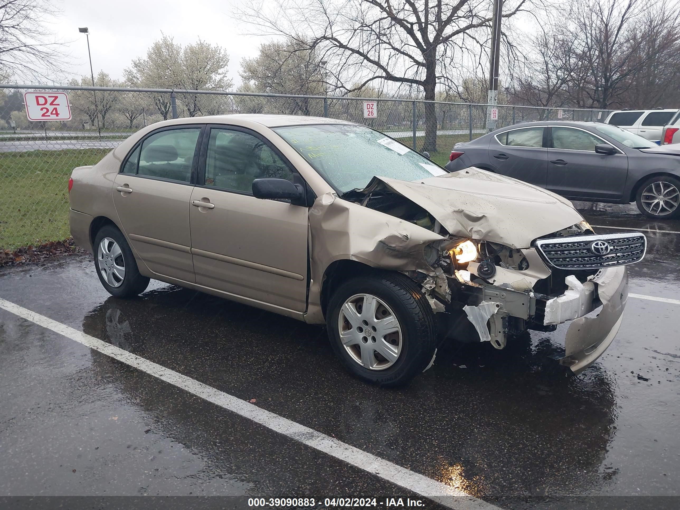 toyota corolla 2005 2t1br32e85c370344