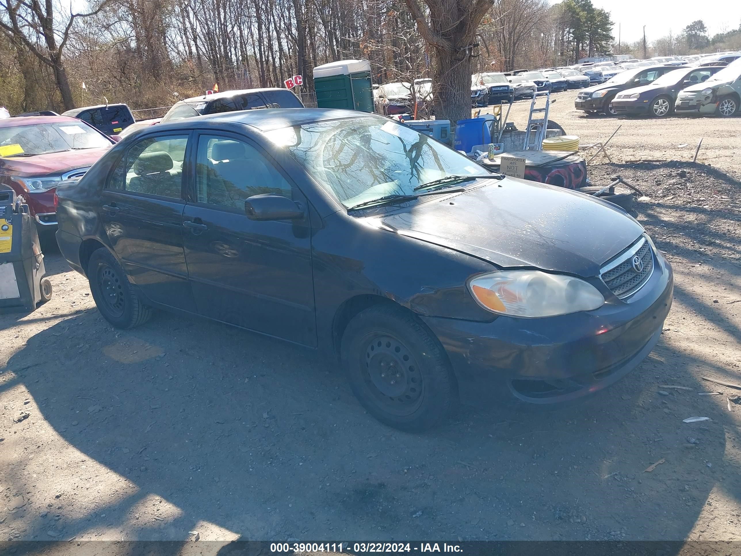 toyota corolla 2007 2t1br32e87c855151