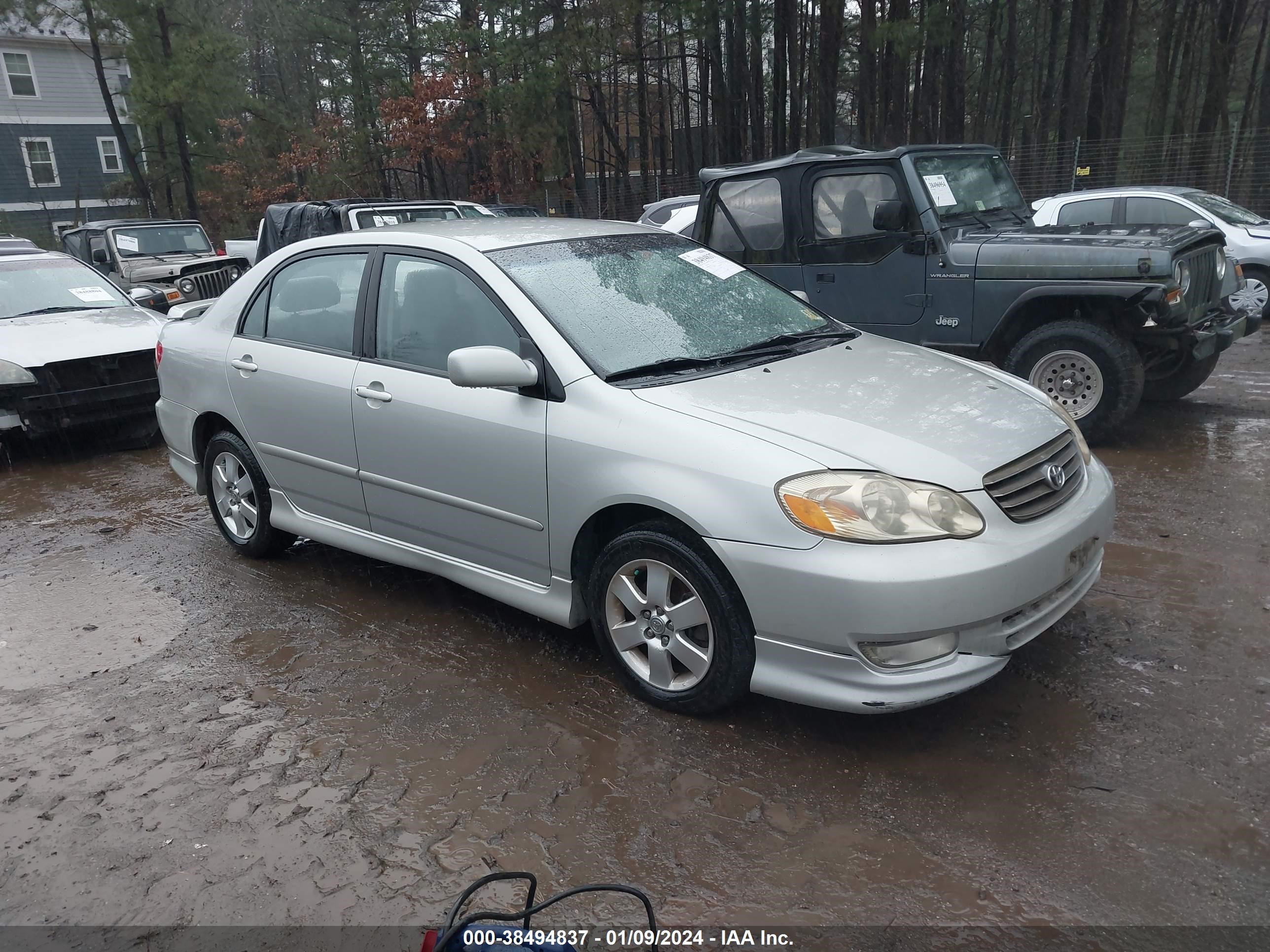 toyota corolla 2004 2t1br32e94c267853