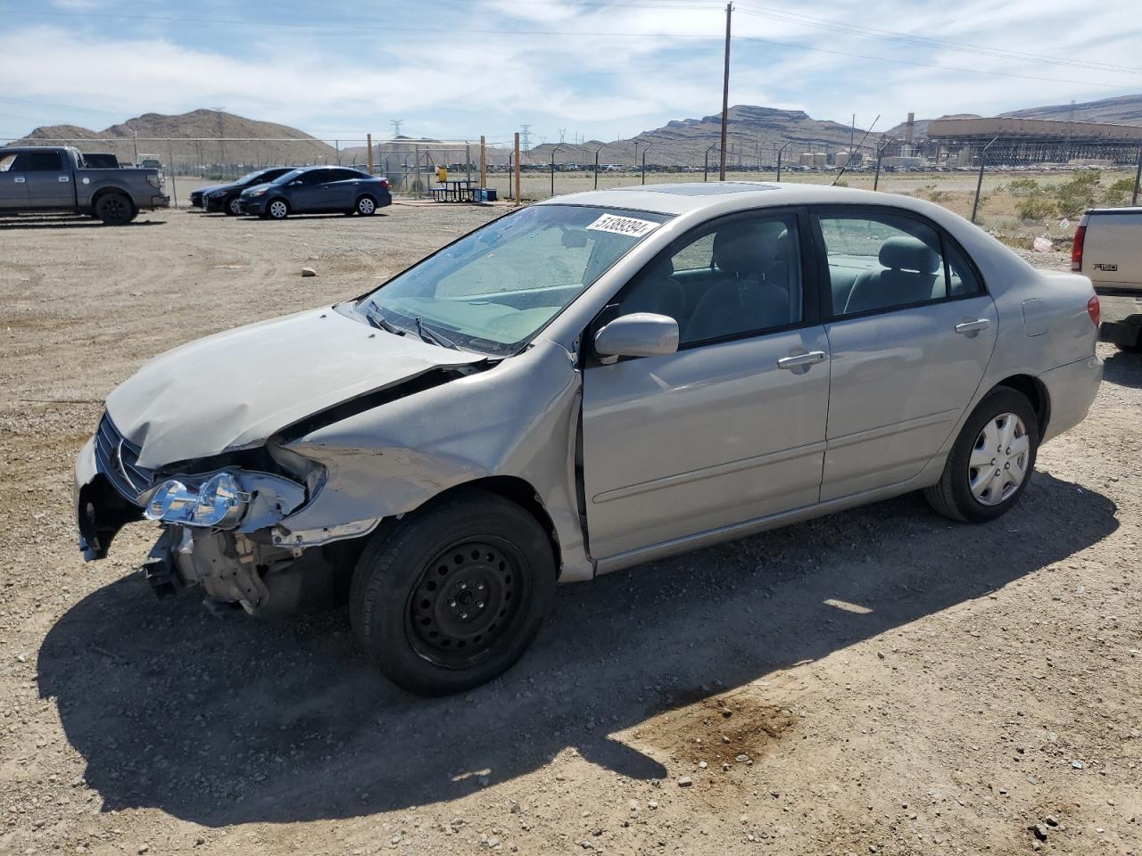 toyota corolla 2003 2t1br32ex3c104871