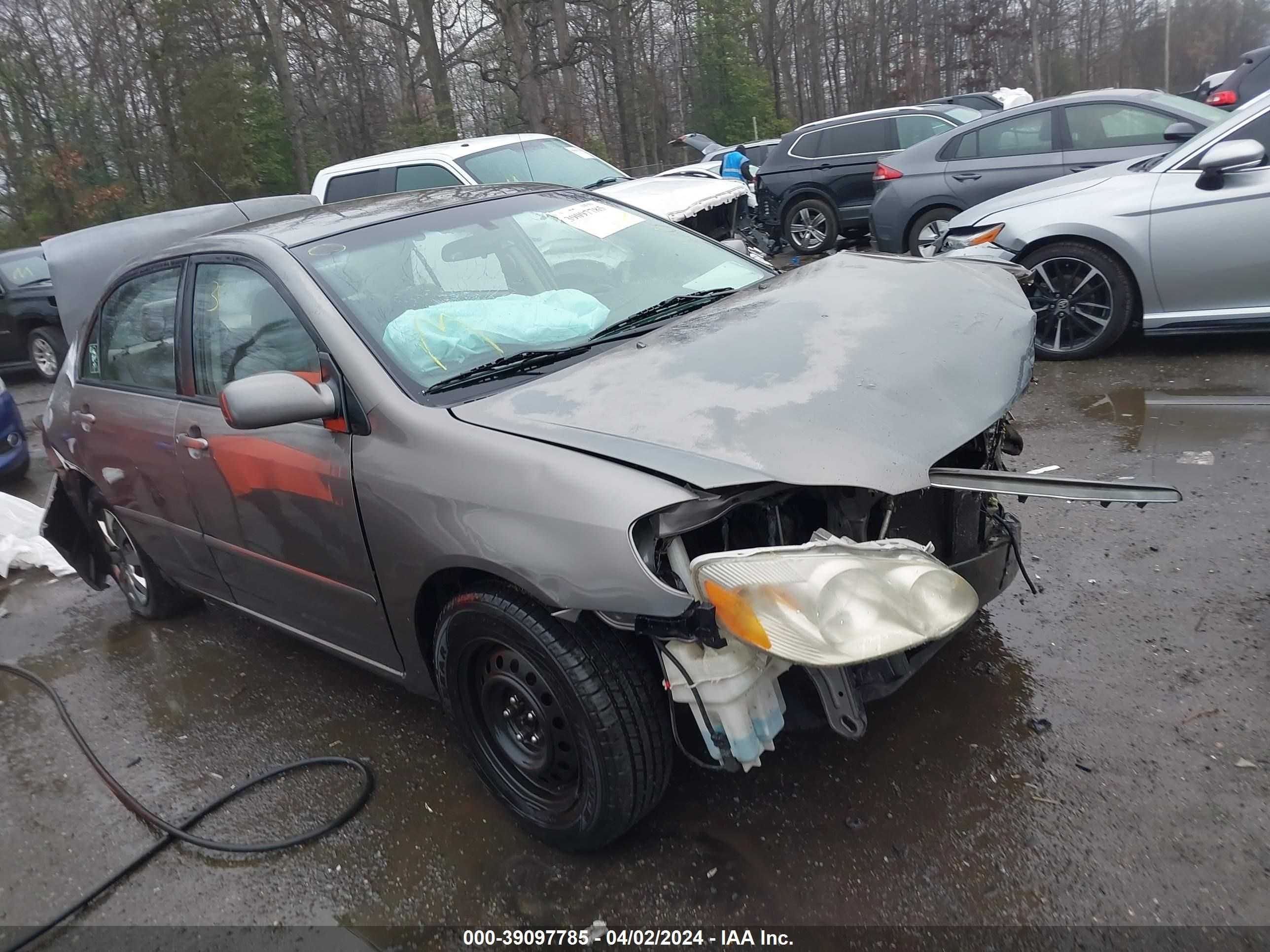 toyota corolla 2003 2t1br32ex3c156081