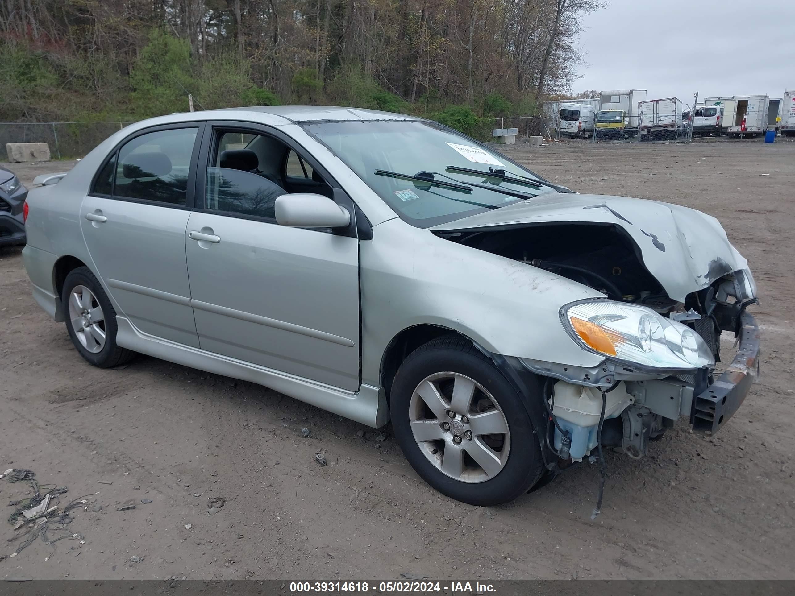 toyota corolla 2004 2t1br32ex4c296973