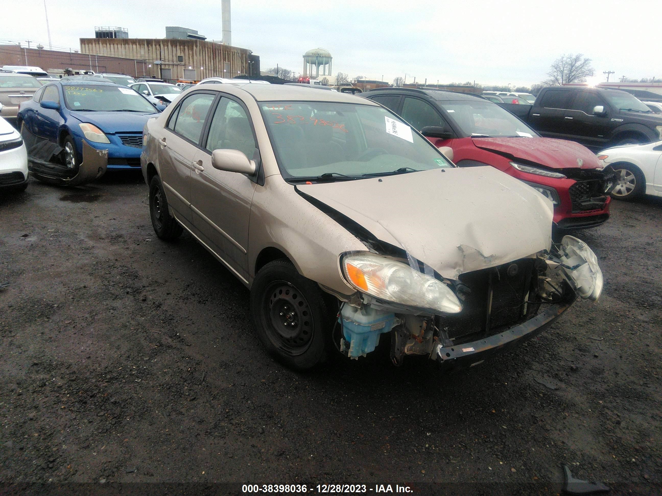 toyota corolla 2005 2t1br32ex5c420063