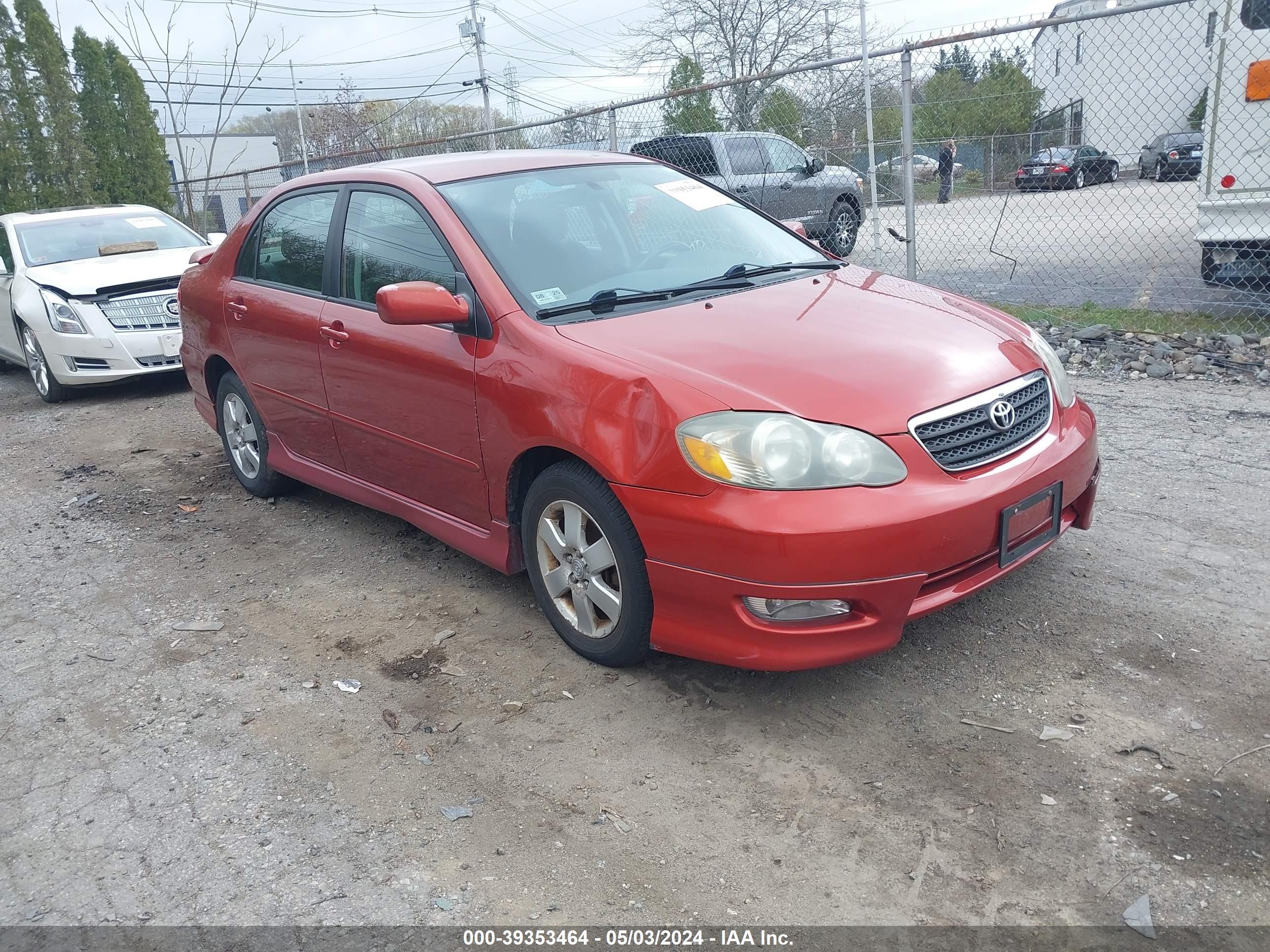 toyota corolla 2005 2t1br32ex5c500124