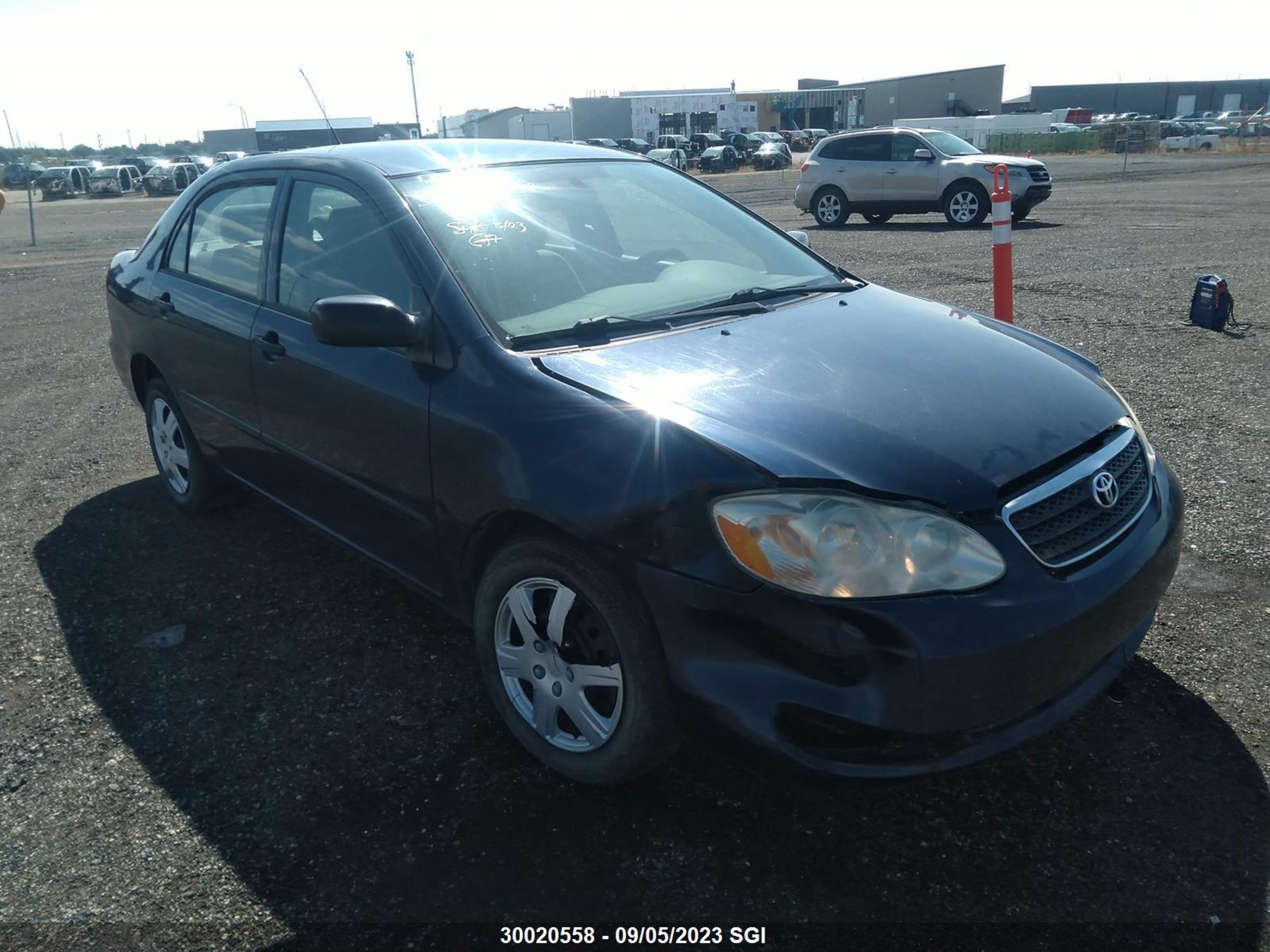 toyota corolla 2006 2t1br32ex6c572619