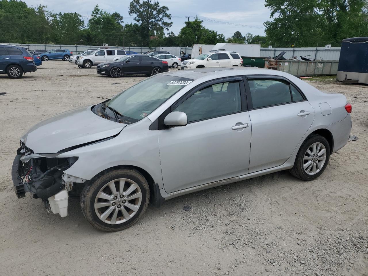 toyota corolla 2009 2t1bu40e09c058256