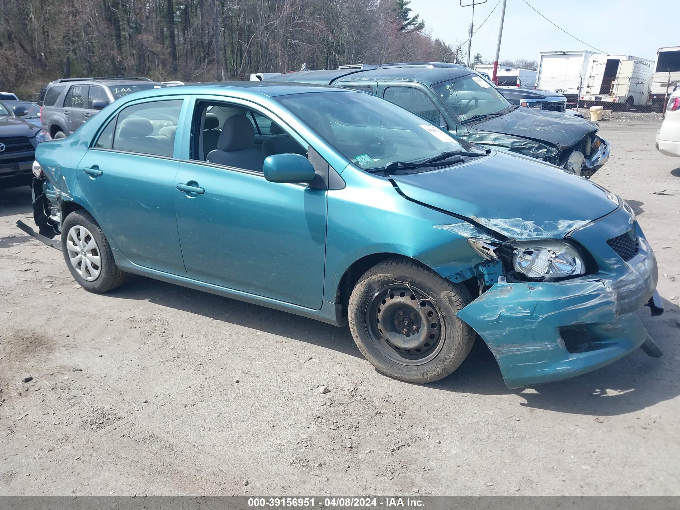 toyota corolla 2009 2t1bu40e09c131920