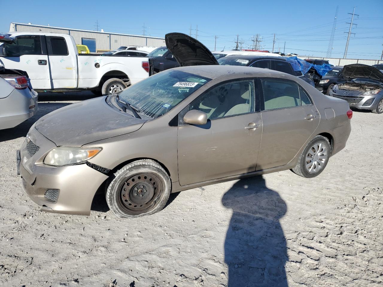 toyota corolla 2009 2t1bu40e09c138561