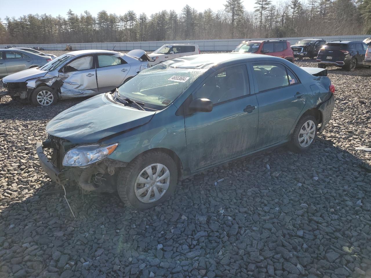 toyota corolla 2009 2t1bu40e19c032460