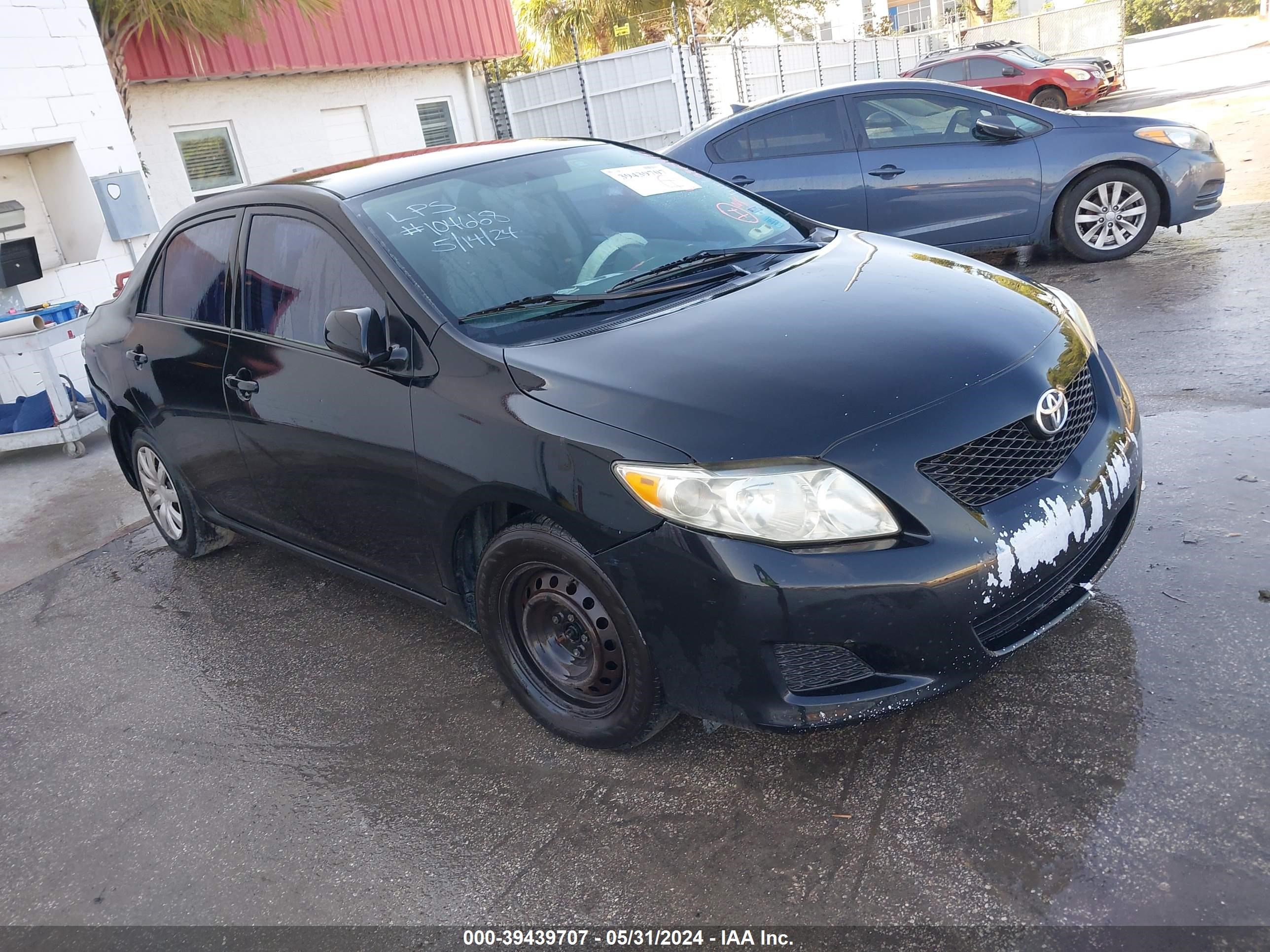 toyota corolla 2009 2t1bu40e29c104668