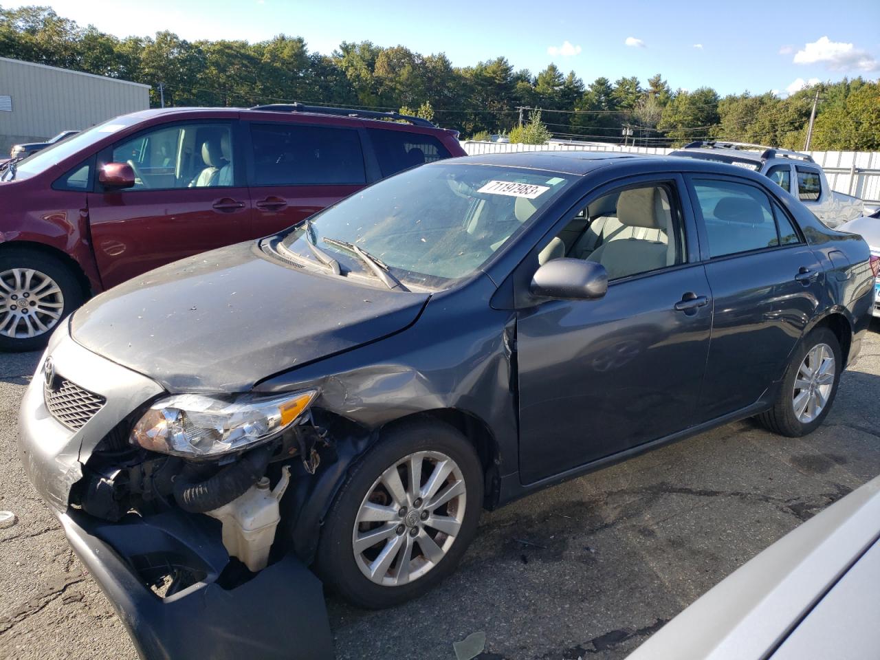 toyota corolla 2009 2t1bu40e39c117056