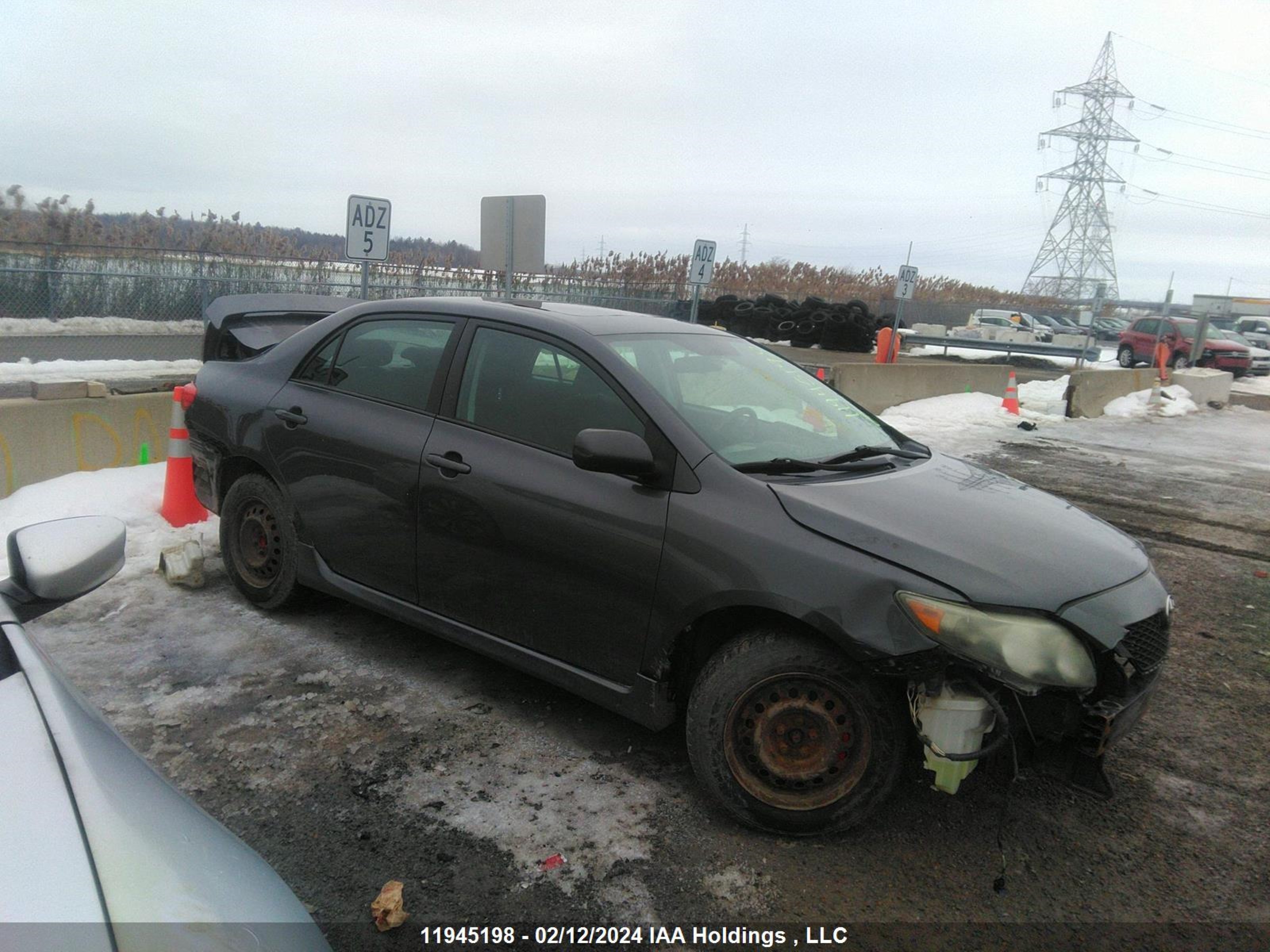 toyota corolla 2009 2t1bu40e49c060530