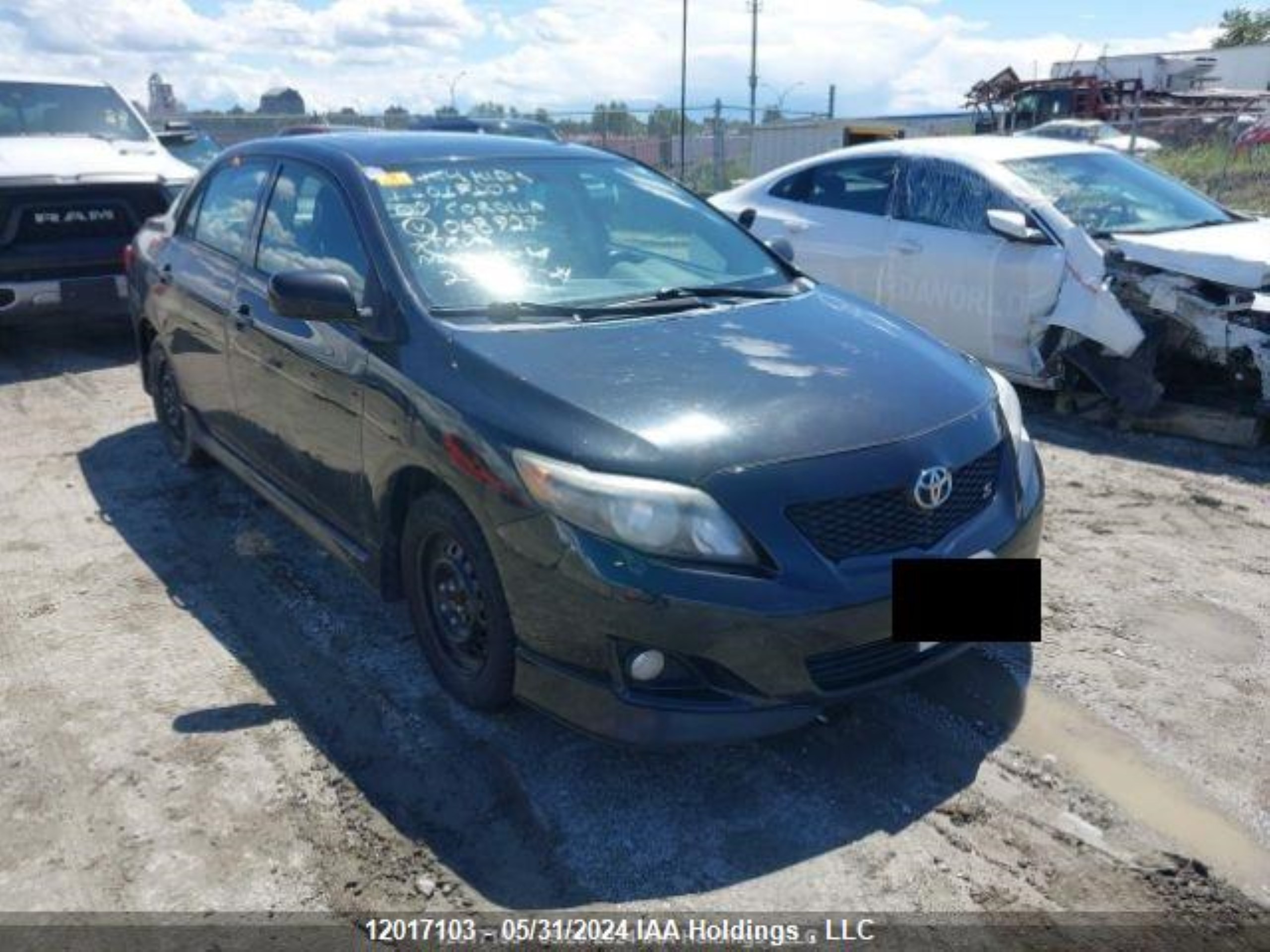 toyota corolla 2009 2t1bu40e59c068927