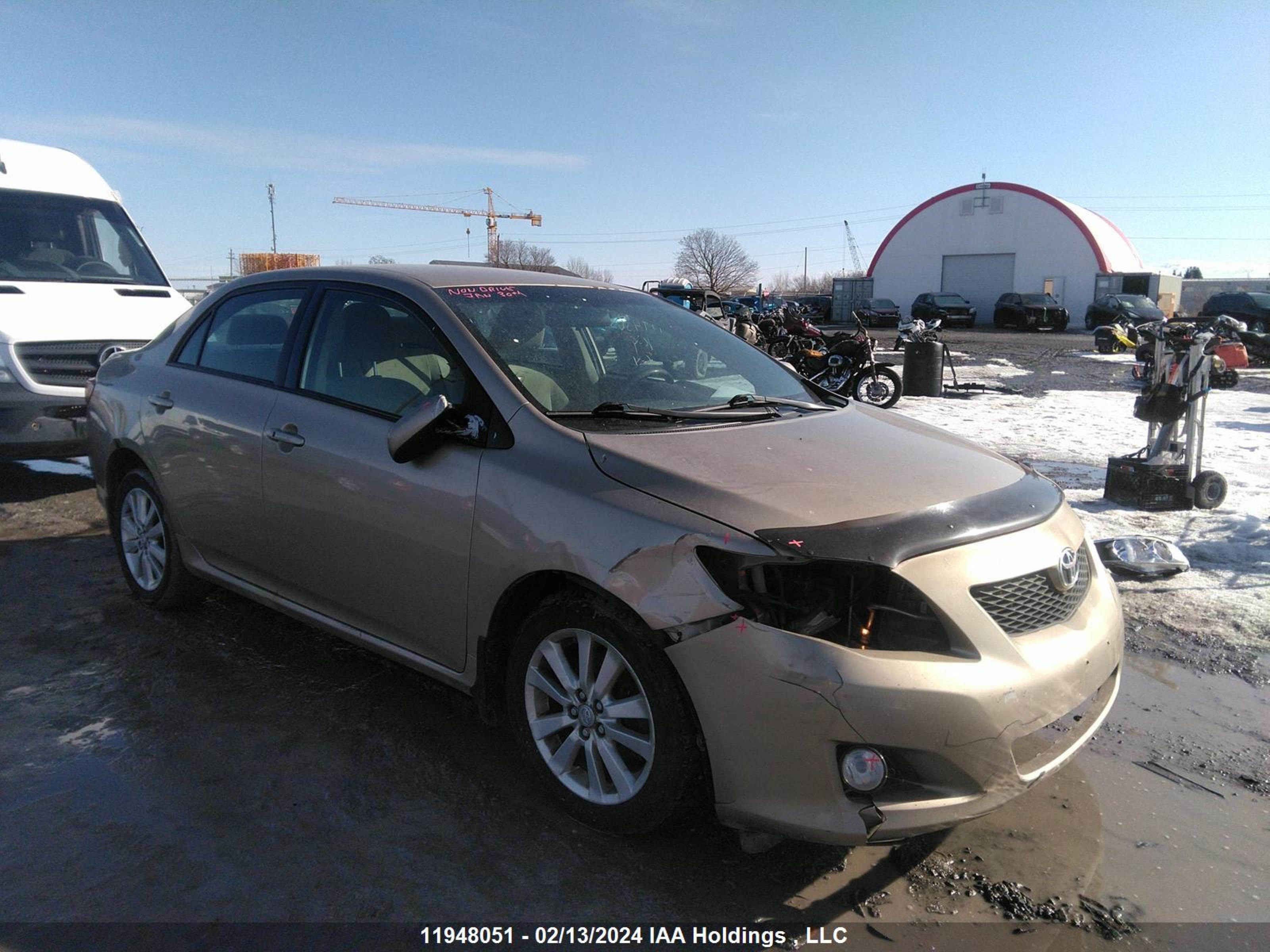 toyota corolla 2009 2t1bu40e59c097649